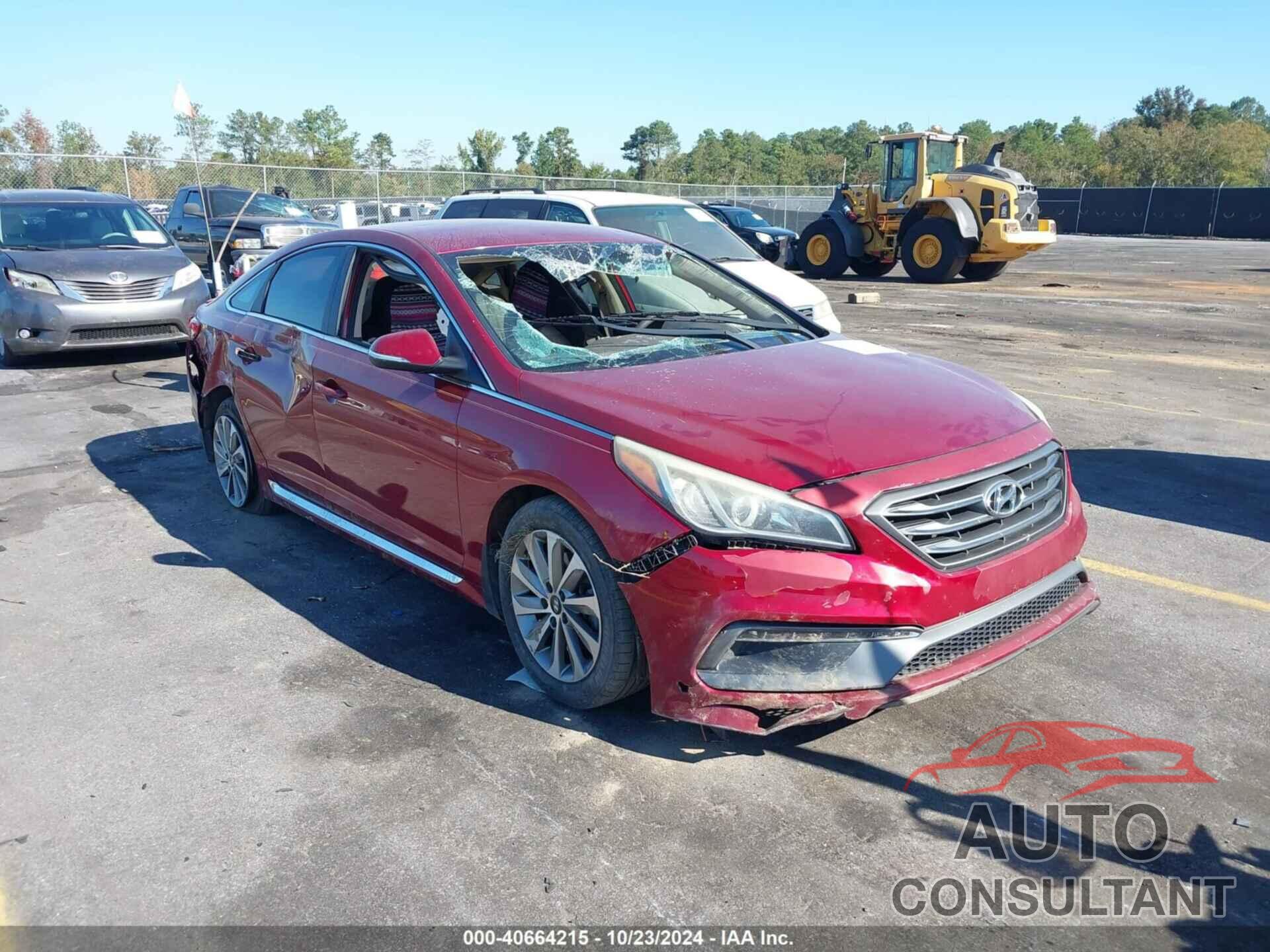 HYUNDAI SONATA 2015 - 5NPE34AF2FH193867