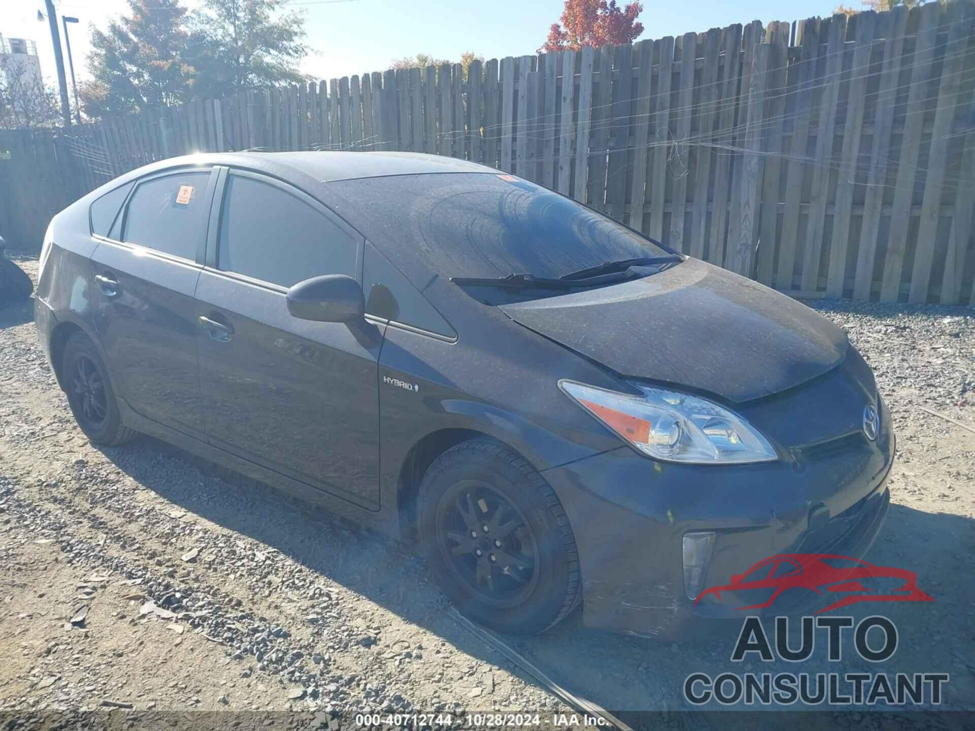 TOYOTA PRIUS 2014 - JTDKN3DU2E1804911