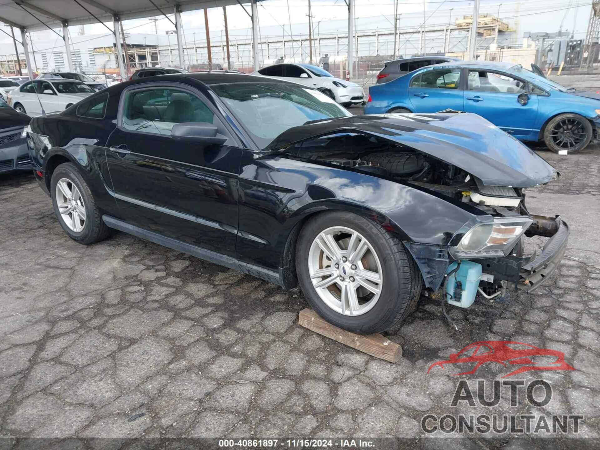 FORD MUSTANG 2012 - 1ZVBP8AM5C5207430