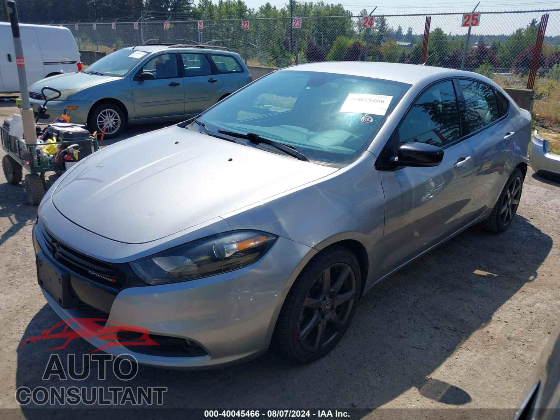 DODGE DART 2016 - 1C3CDFFA2GD821712