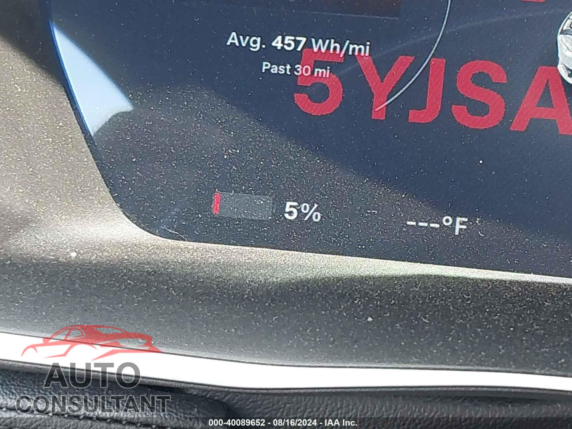 TESLA MODEL S 2014 - 5YJSA1S17EFP62171