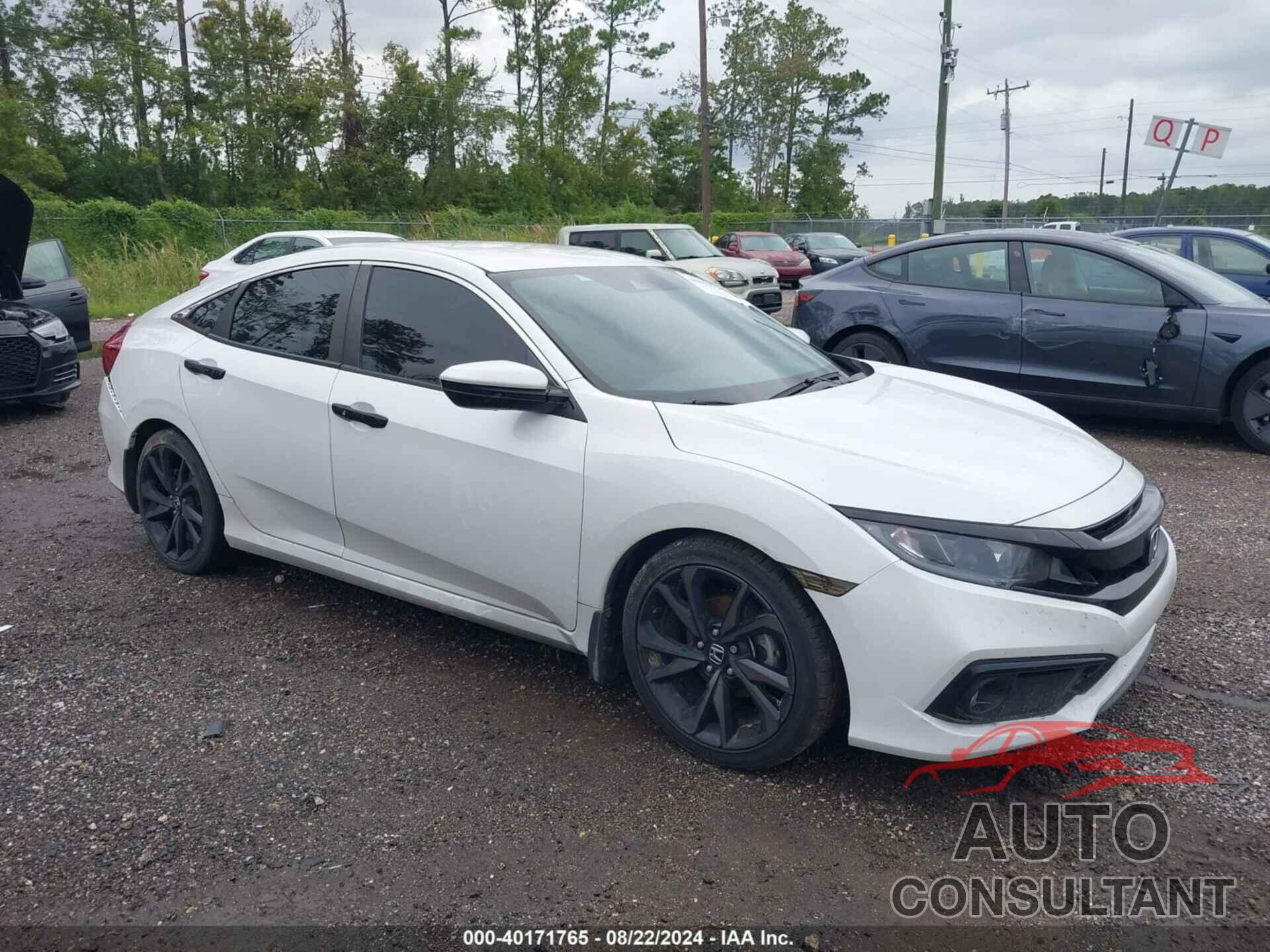 HONDA CIVIC 2020 - 19XFC2F87LE025919