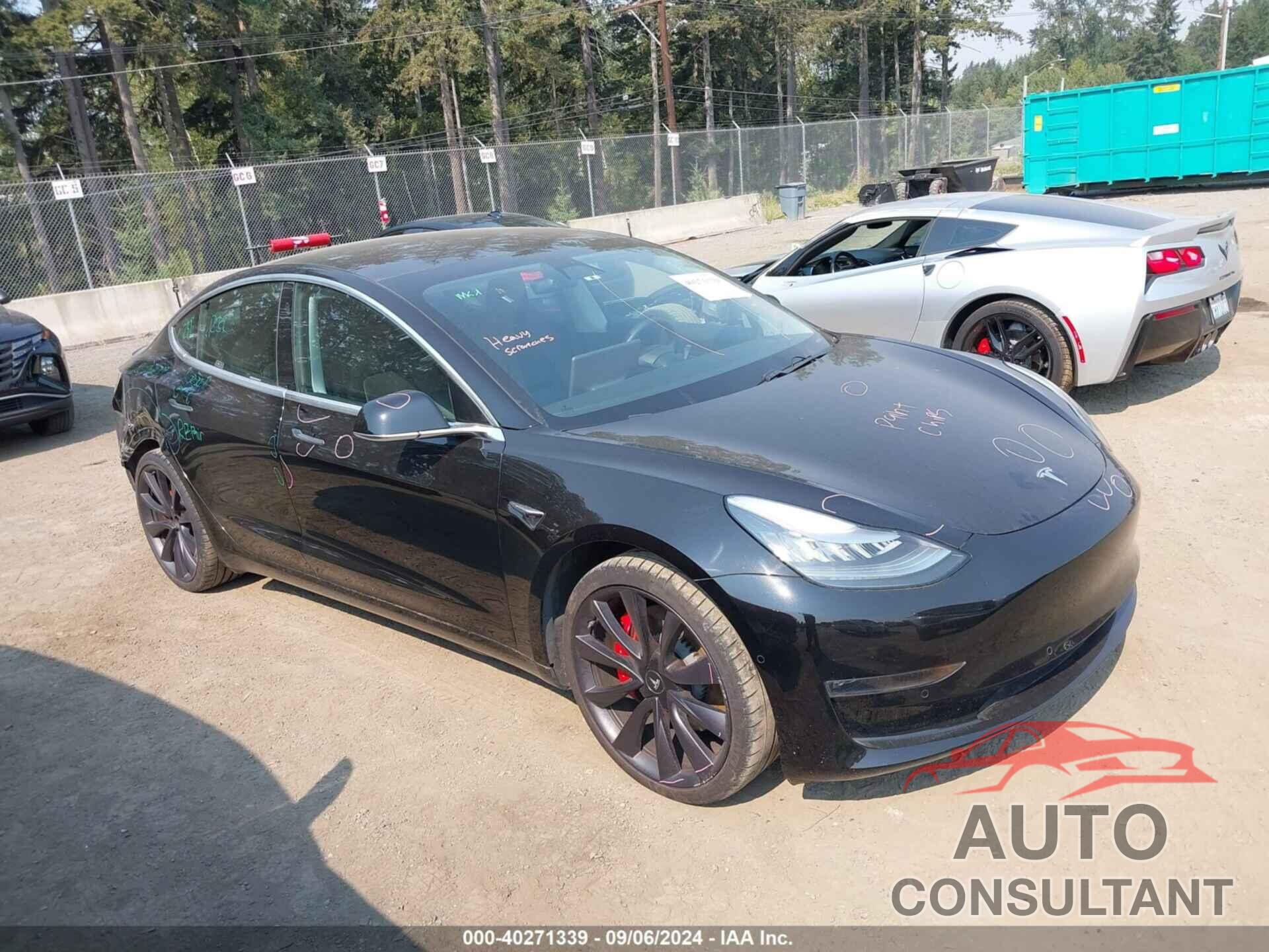 TESLA MODEL 3 2020 - 5YJ3E1EC5LF623501