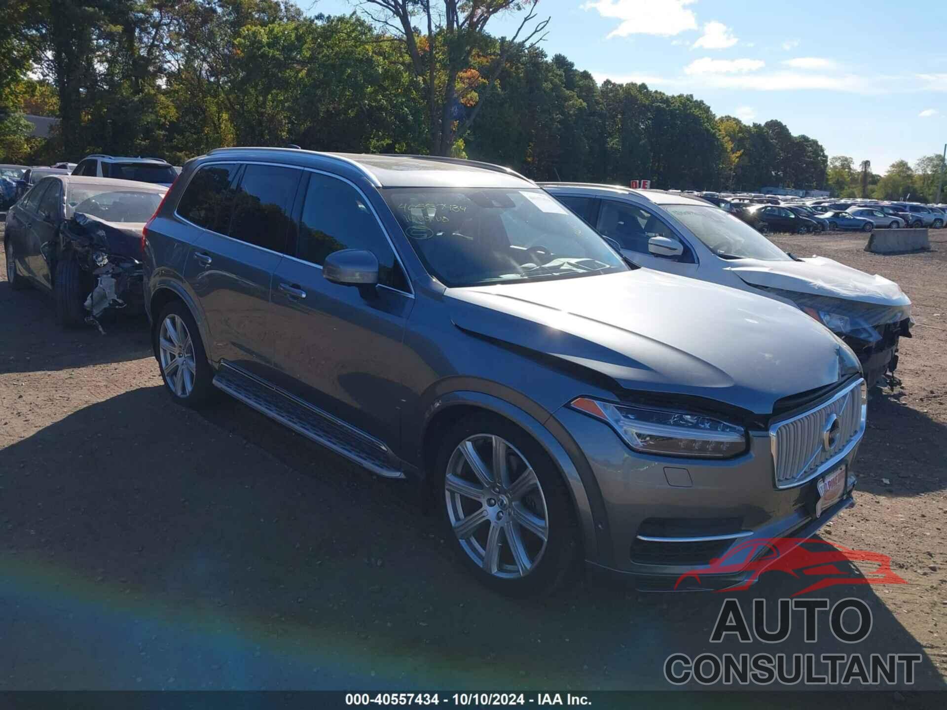 VOLVO XC90 HYBRID 2016 - YV4BC0PL3G1062803