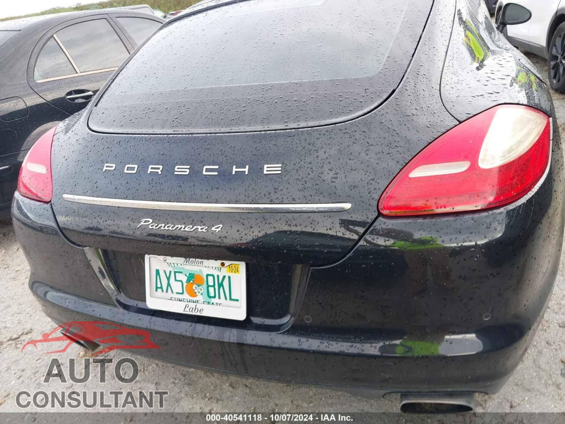 PORSCHE PANAMERA 2013 - WP0AA2A70DL012310