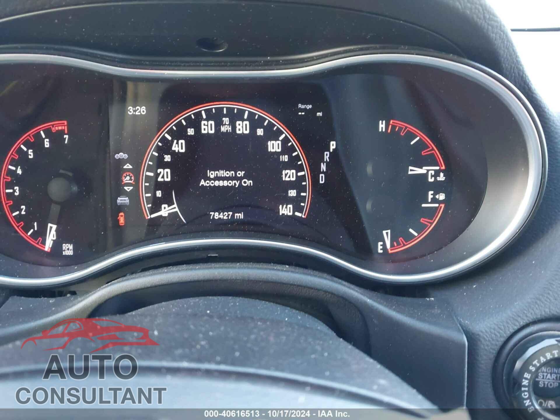 DODGE DURANGO 2019 - 1C4RDHAGXKC684580