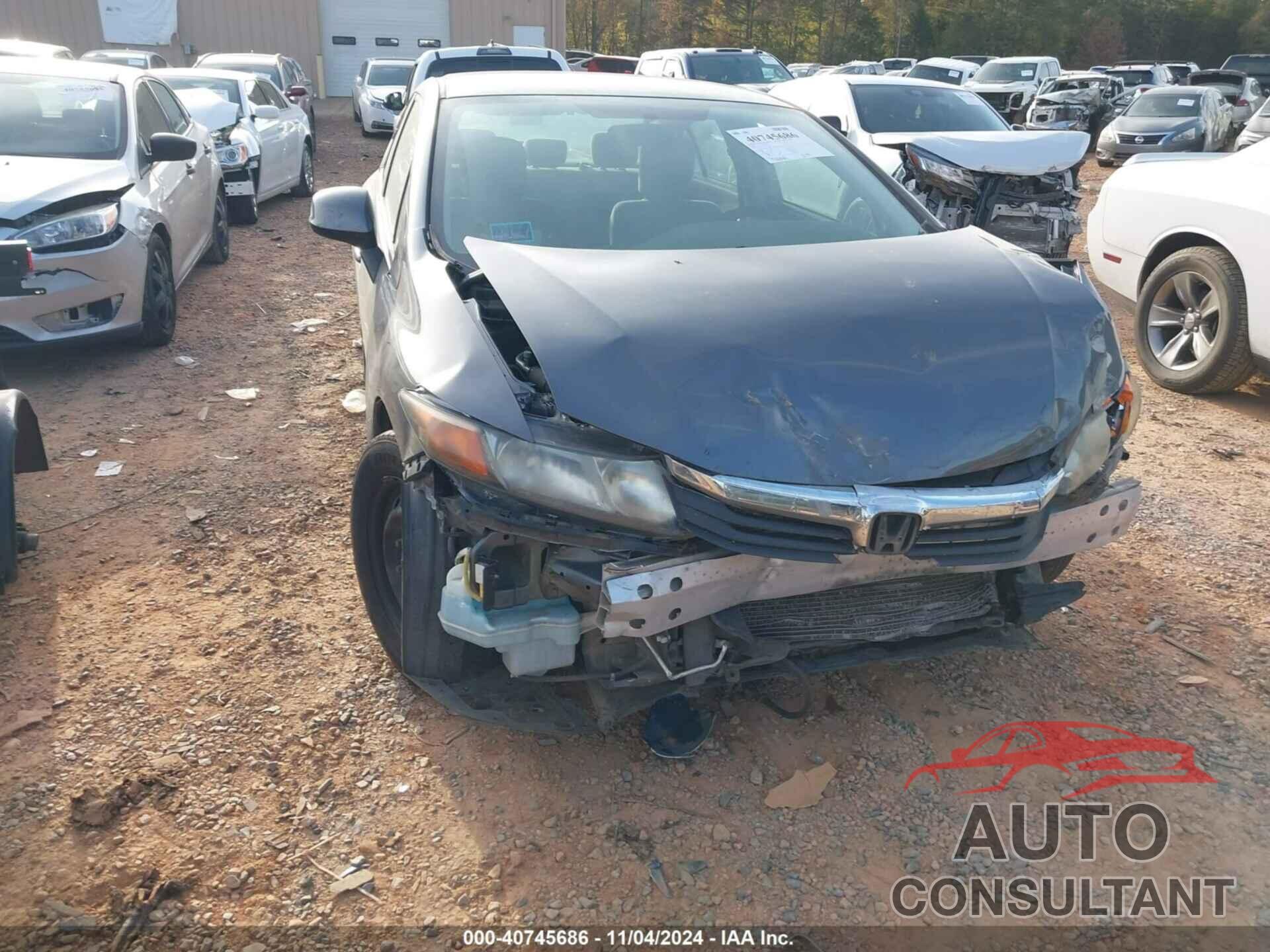 HONDA CIVIC 2012 - 2HGFB2F57CH323045