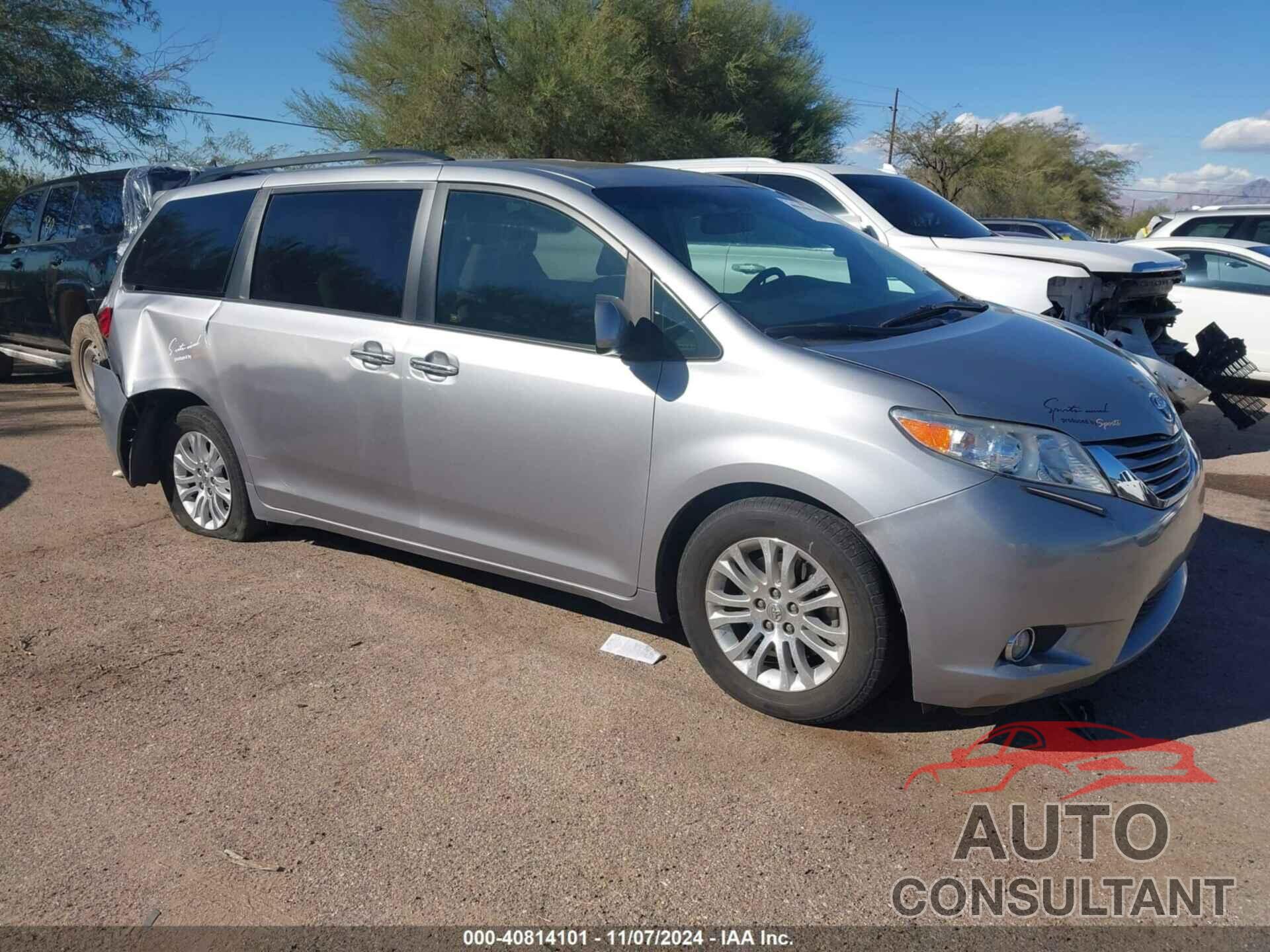 TOYOTA SIENNA 2017 - 5TDYZ3DC3HS898326