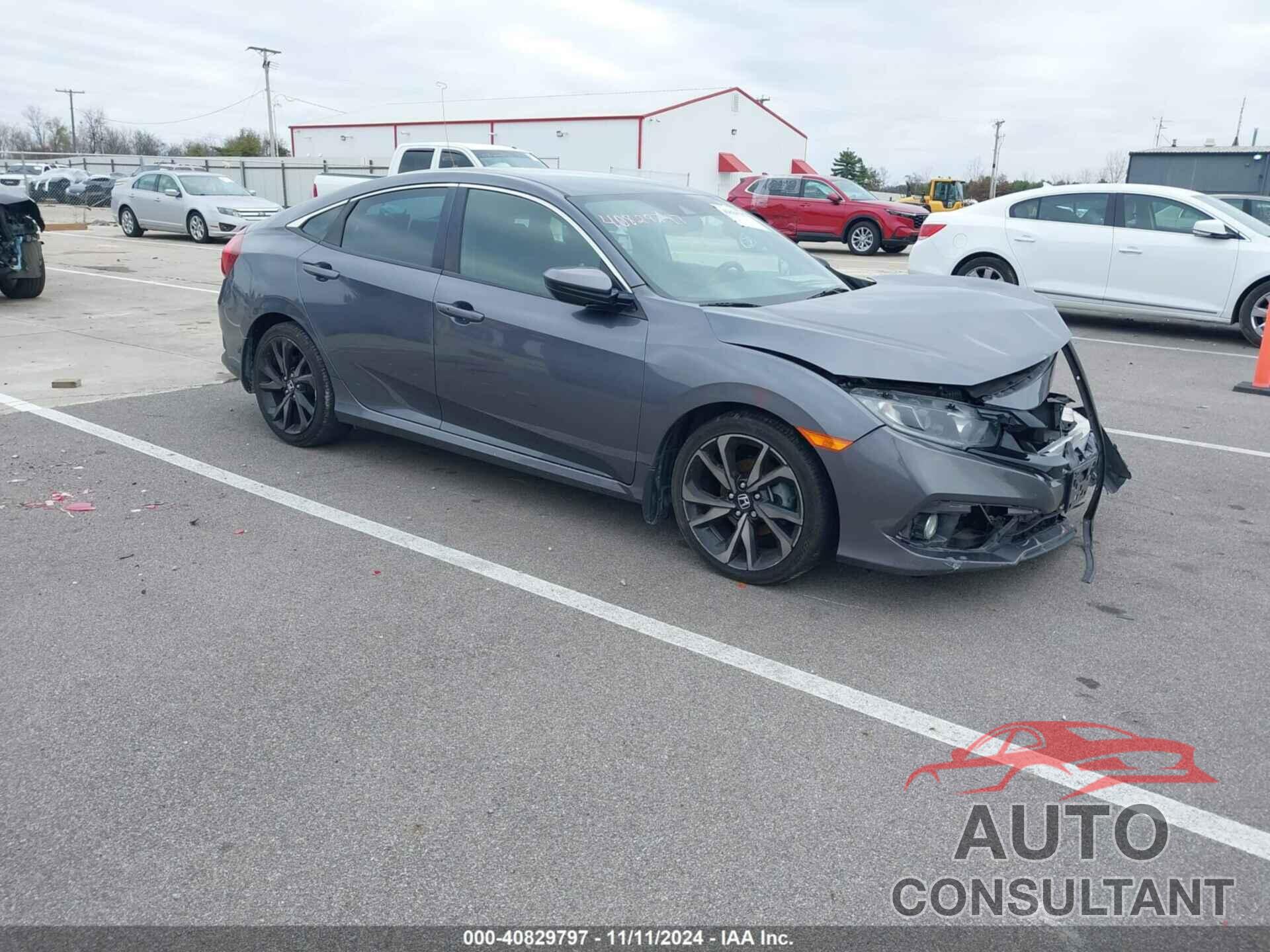 HONDA CIVIC 2019 - 2HGFC2F81KH594527