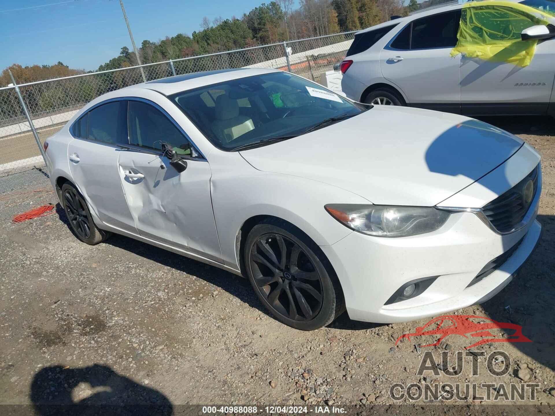 MAZDA MAZDA6 2014 - JM1GJ1W63E1137917