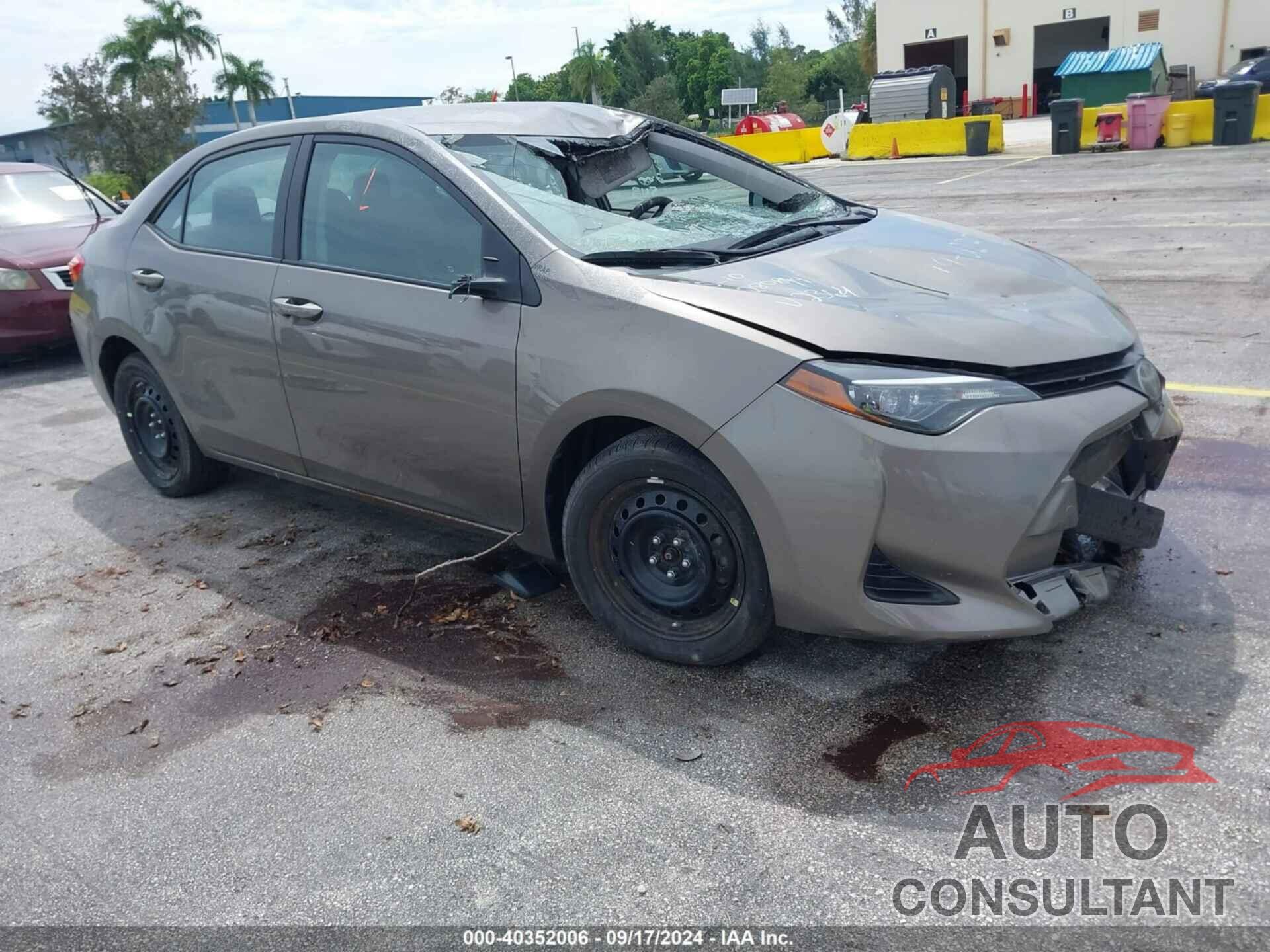 TOYOTA COROLLA 2019 - 5YFBURHE7KP902364