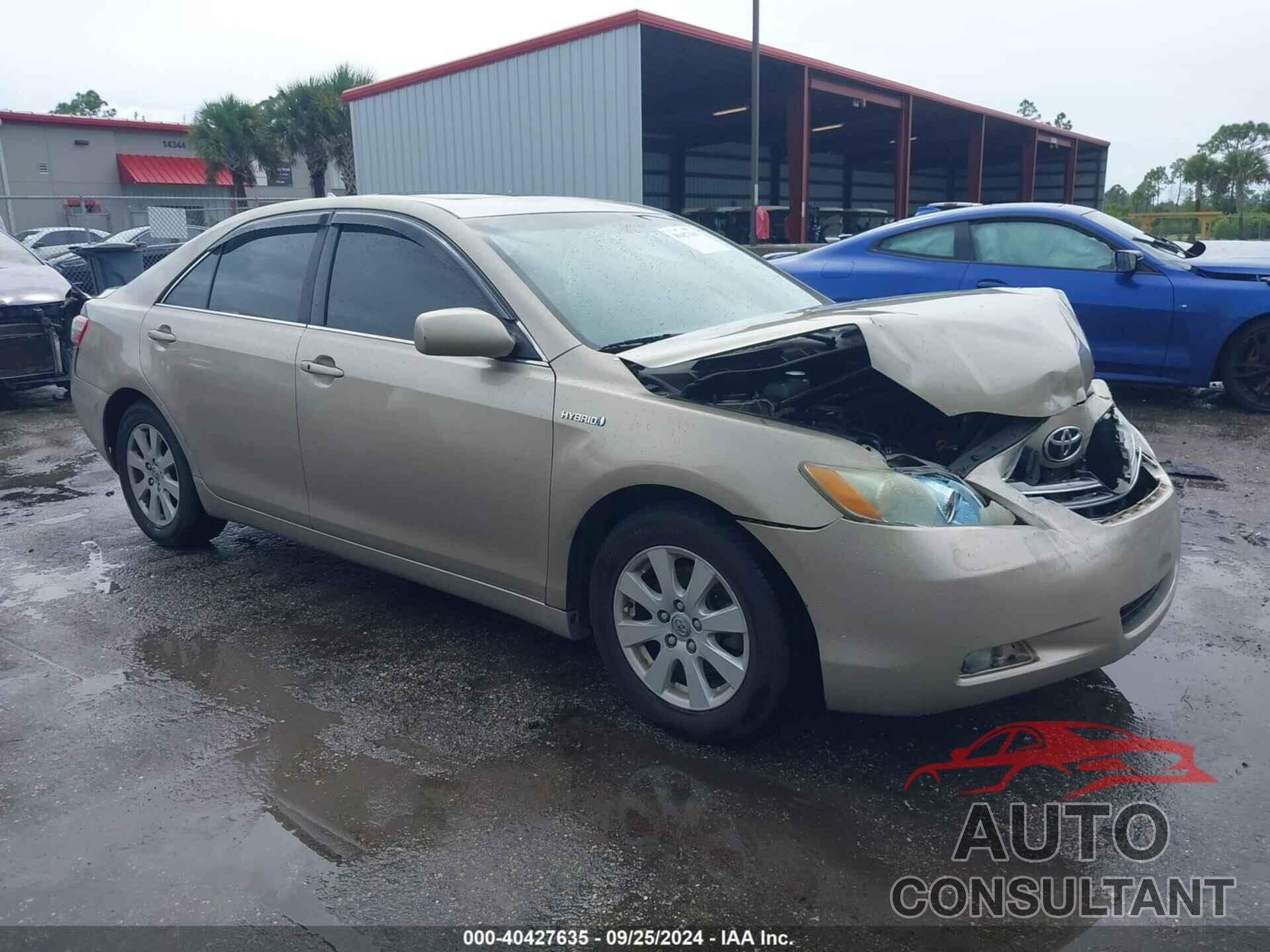 TOYOTA CAMRY HYBRID 2009 - 4T1BB46K09U105237