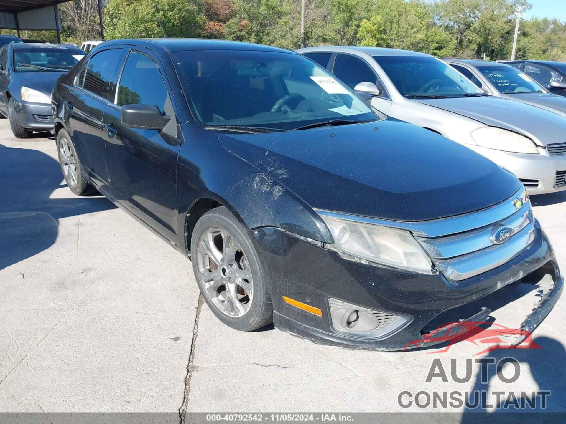 FORD FUSION 2012 - 3FAHP0HA7CR303962