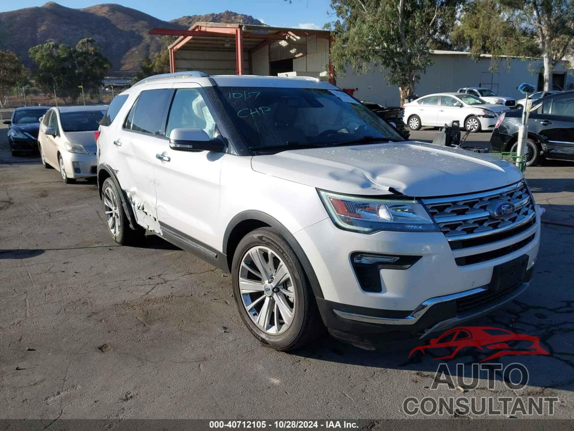 FORD EXPLORER 2018 - 1FM5K7F8XJGC93948