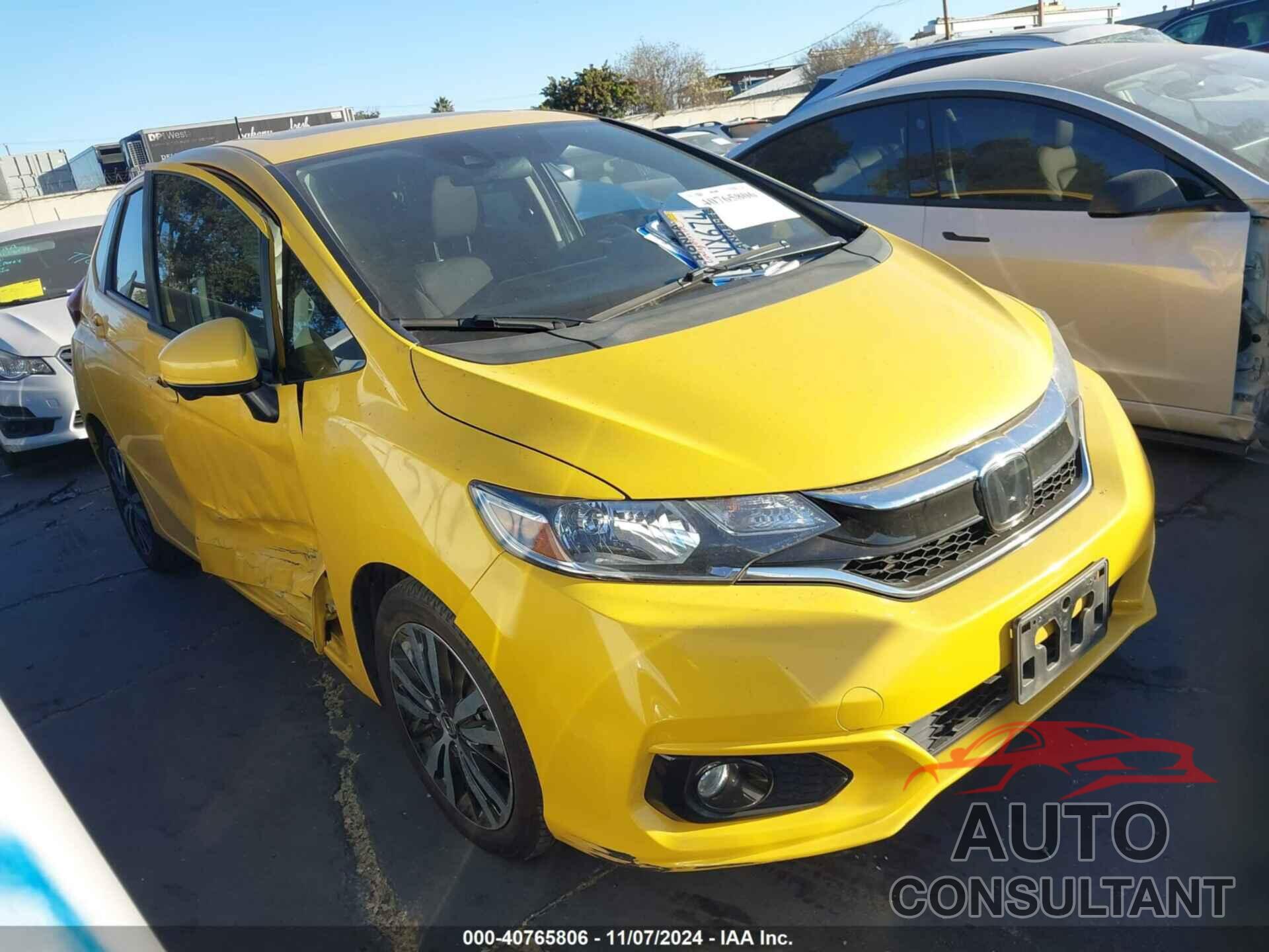 HONDA FIT 2019 - 3HGGK5H84KM714618