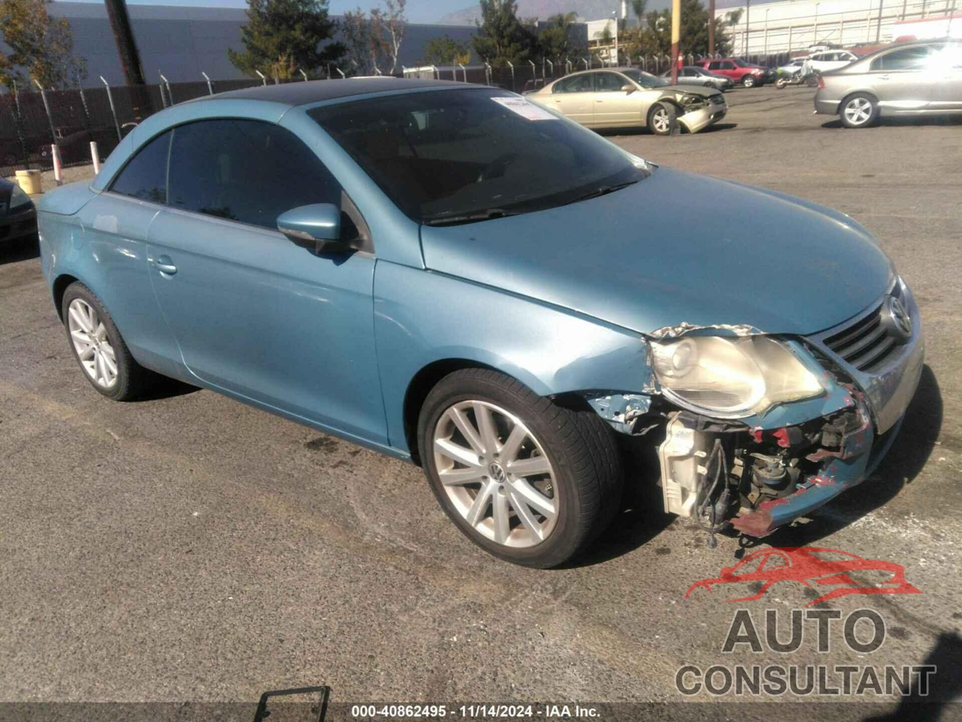 VOLKSWAGEN EOS 2009 - WVWBA71F69V006838
