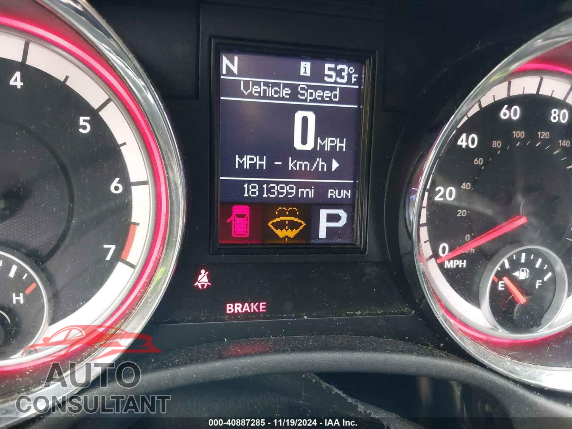 DODGE DURANGO 2013 - 1C4RDJDG3DC667917
