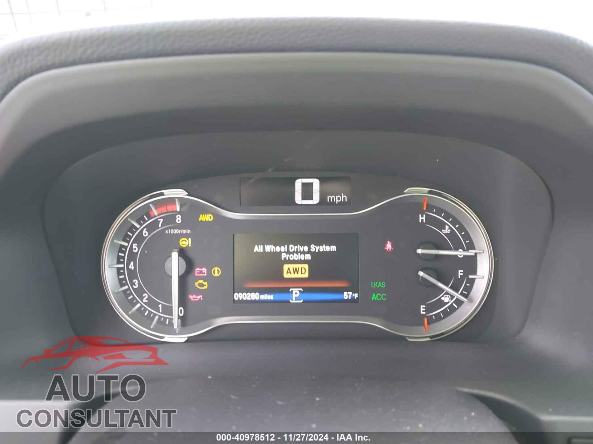 HONDA RIDGELINE 2017 - 5FPYK3F75HB004407