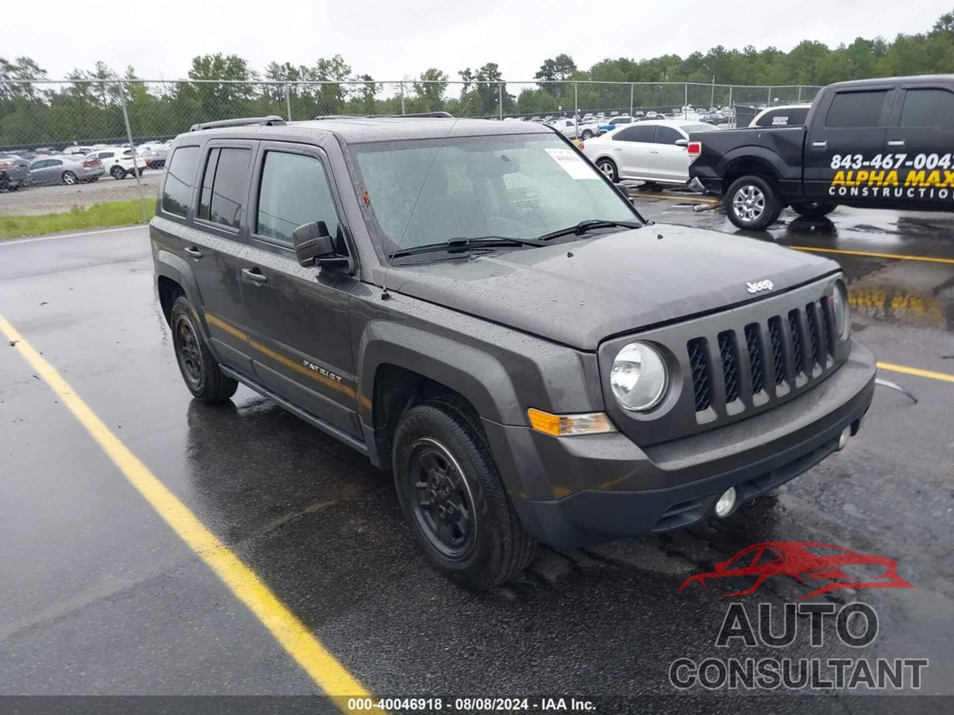 JEEP PATRIOT 2016 - 1C4NJPBA4GD812499