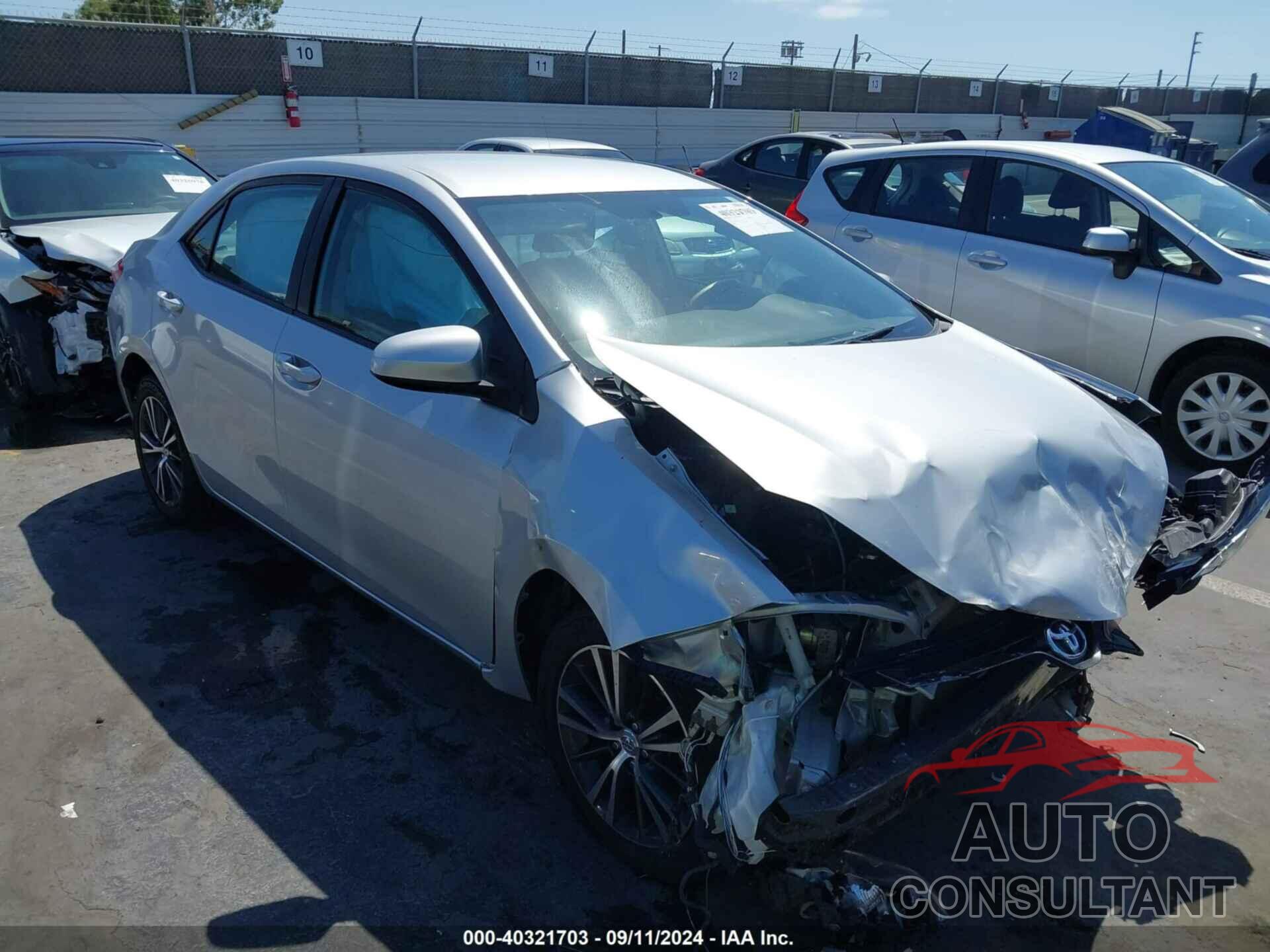 TOYOTA COROLLA 2016 - 5YFBURHE5GP545998