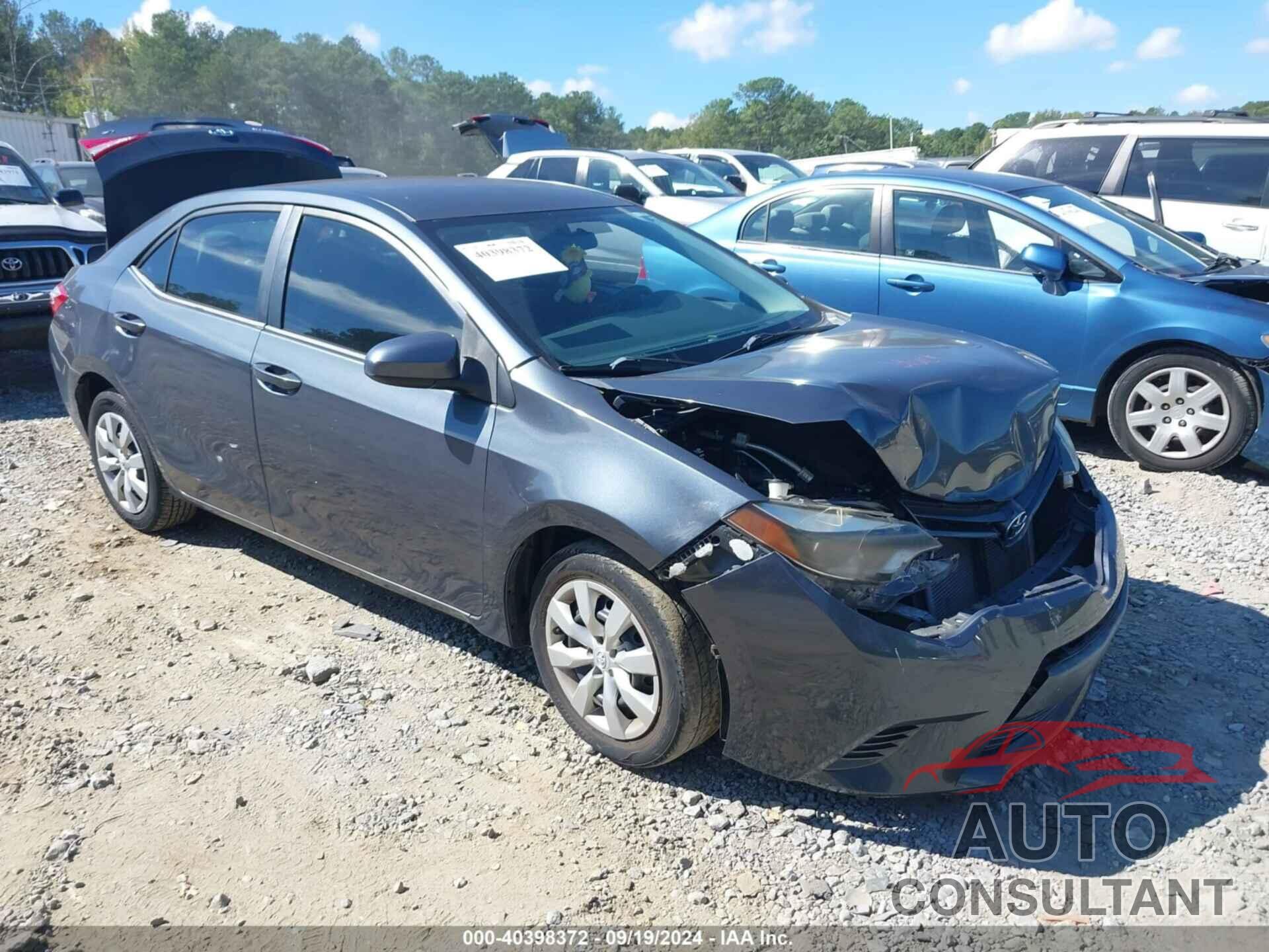 TOYOTA COROLLA 2016 - 5YFBURHE0GP455576