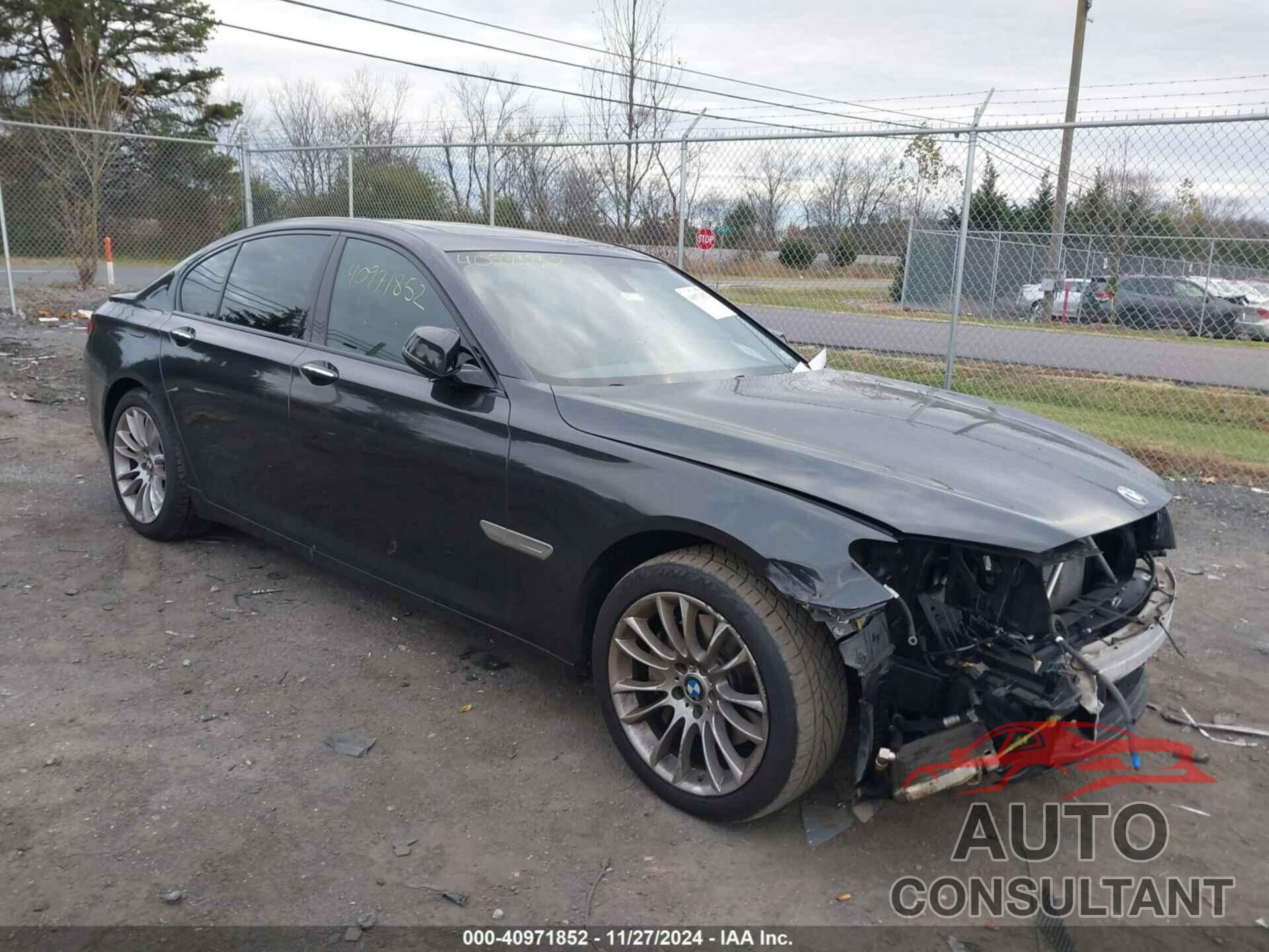 BMW 740I 2014 - WBAYA6C54ED144092