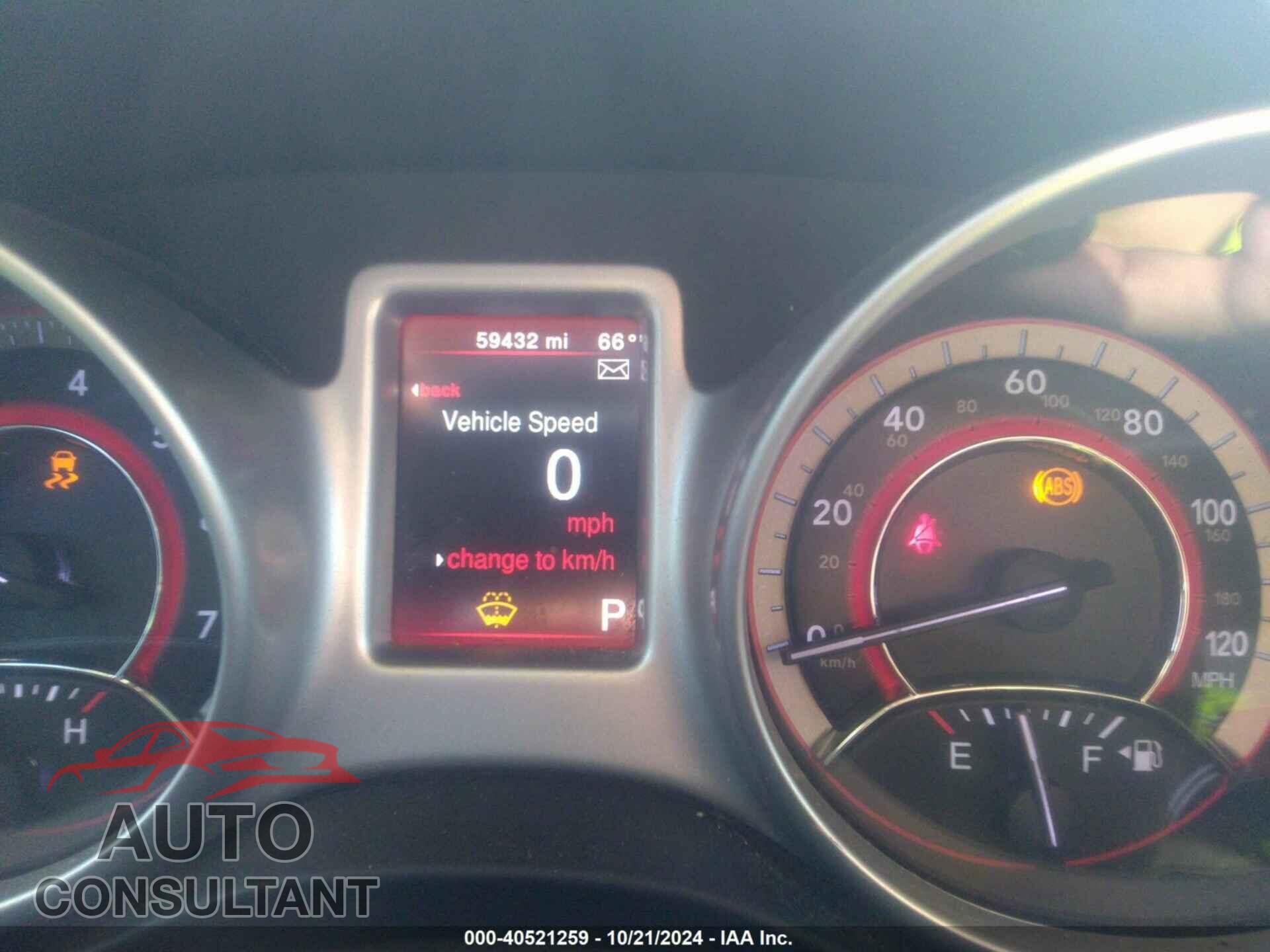 DODGE JOURNEY 2017 - 3C4PDCAB8HT603796
