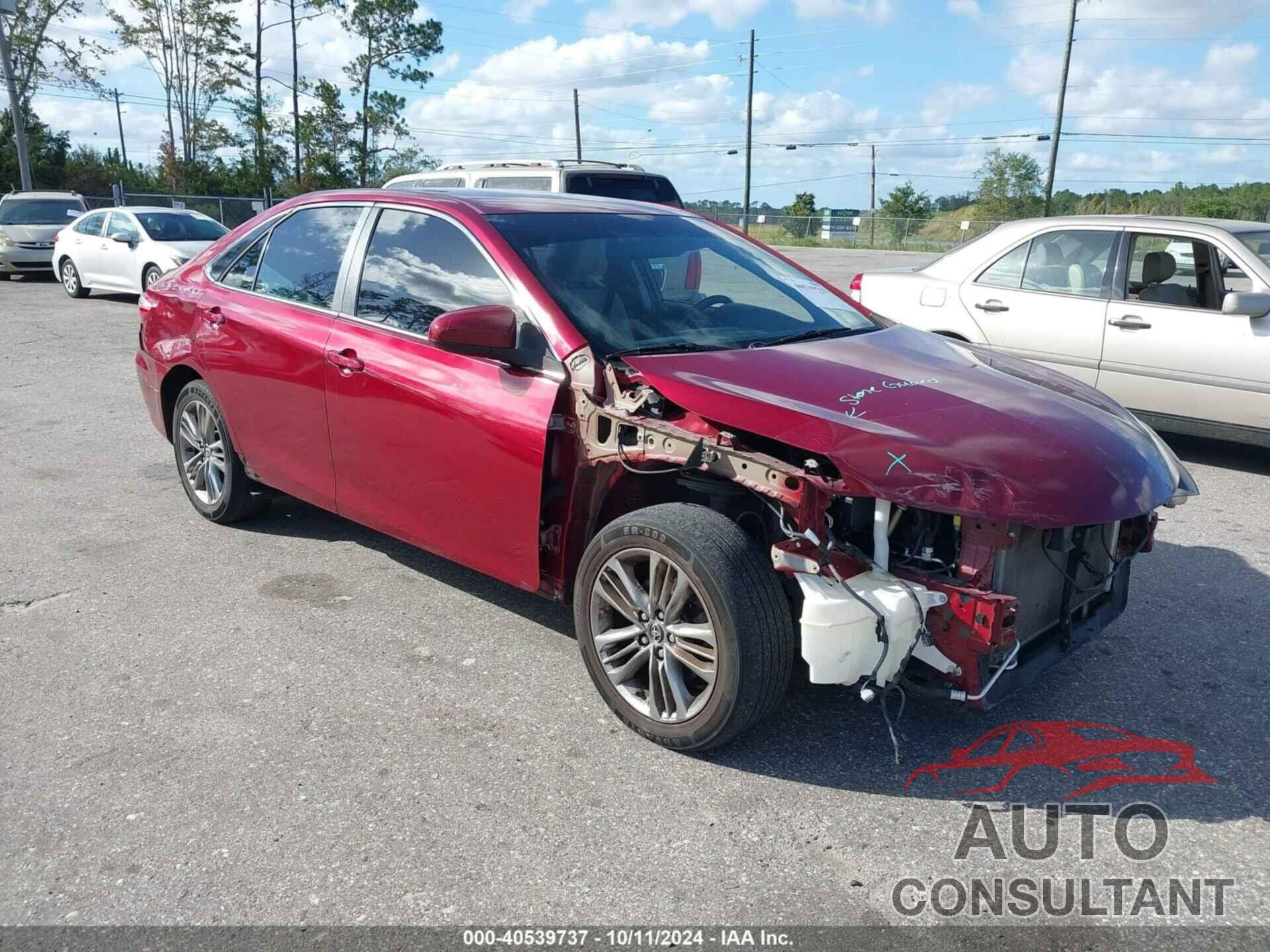 TOYOTA CAMRY 2016 - 4T1BF1FK0GU527444