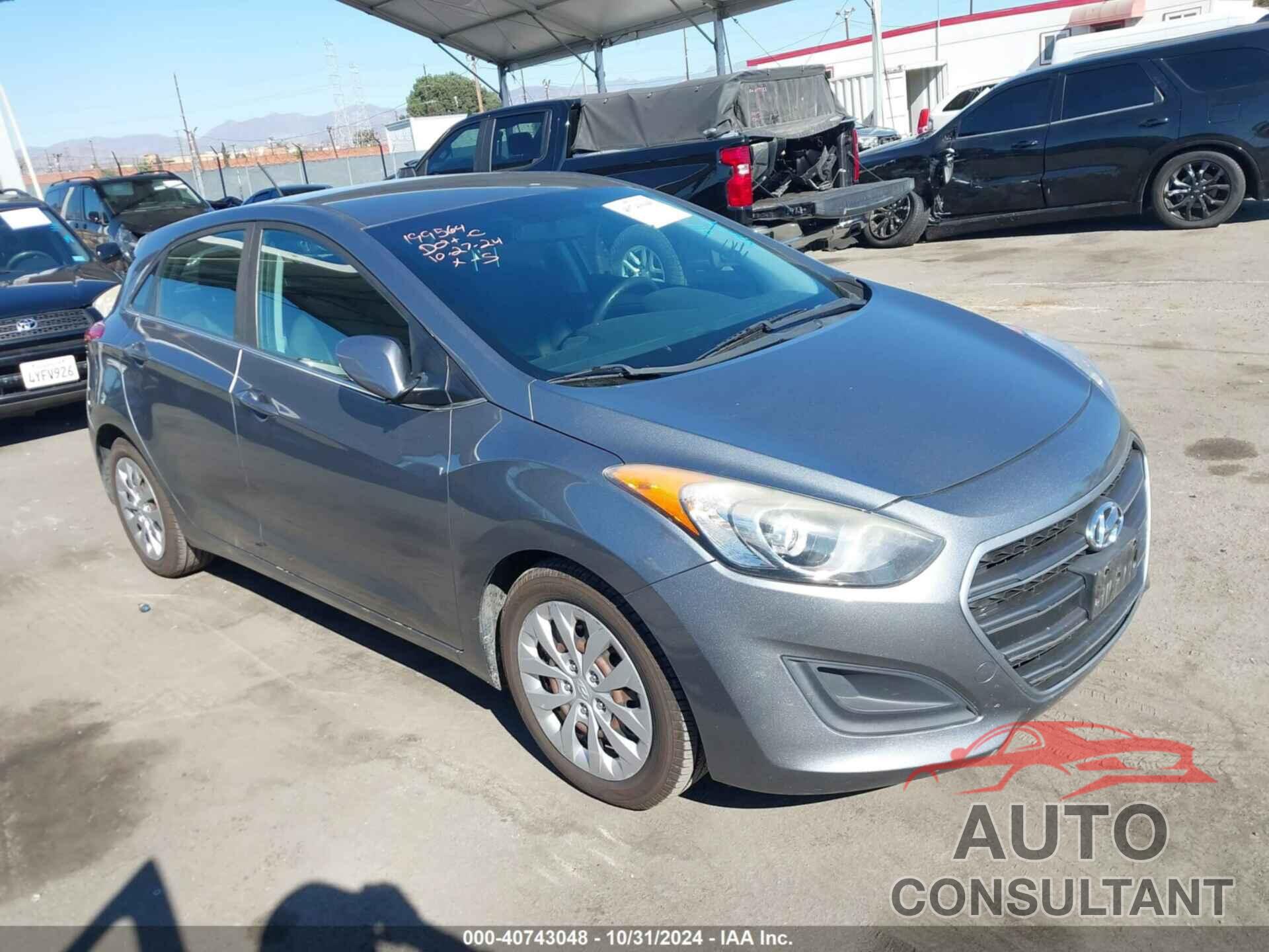 HYUNDAI ELANTRA GT 2016 - KMHD35LH1GU342286