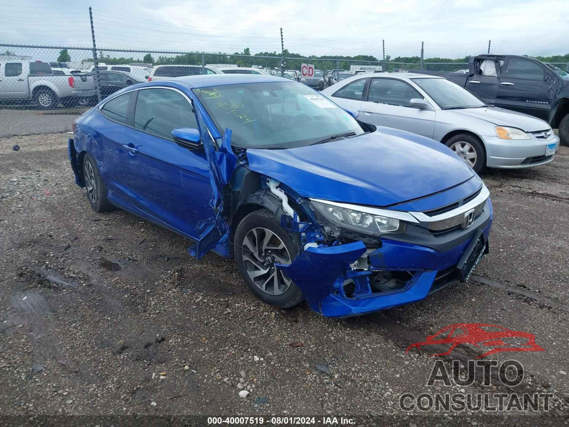 HONDA CIVIC 2018 - 2HGFC4B57JH302577