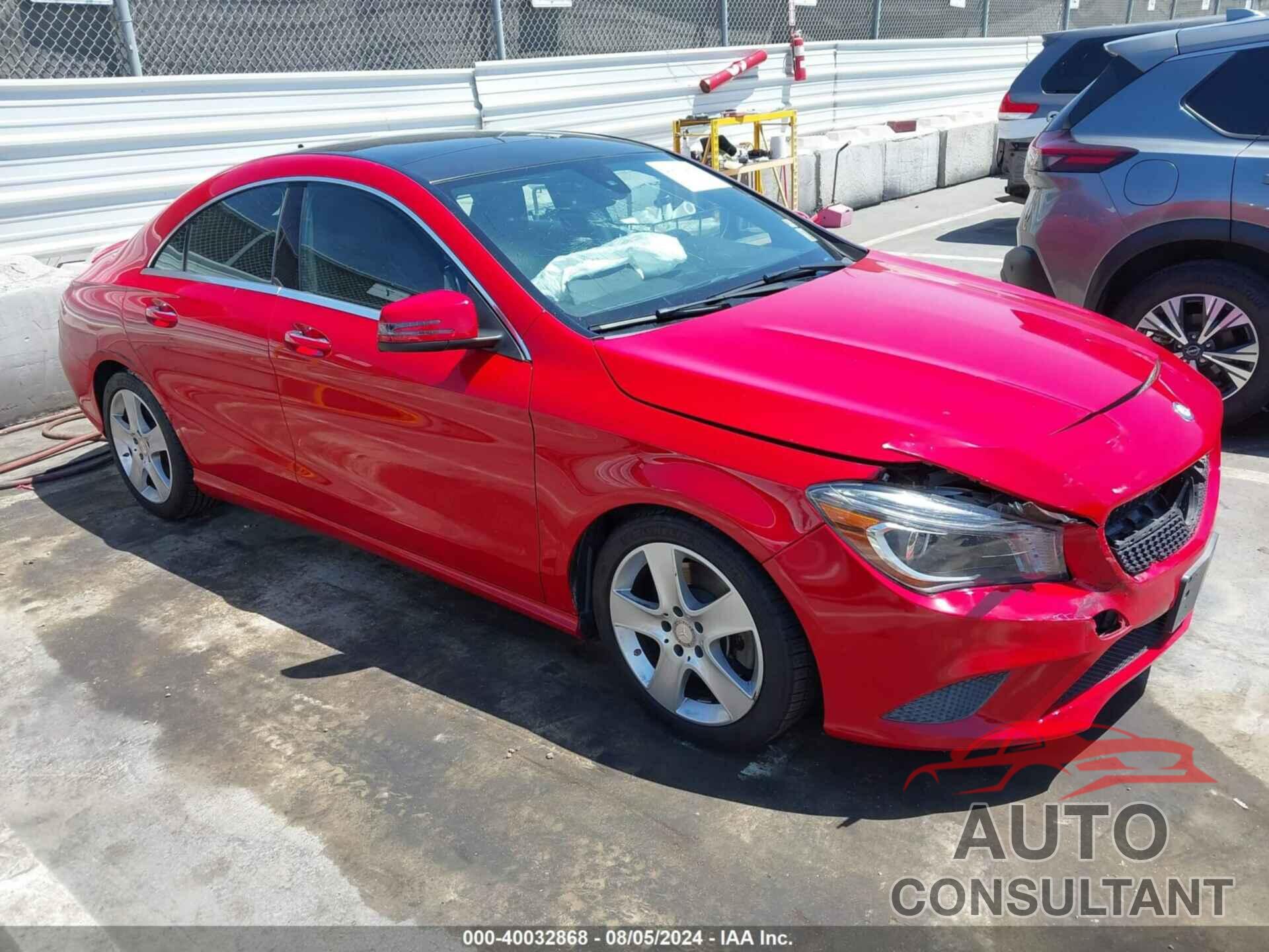 MERCEDES-BENZ CLA 250 2016 - WDDSJ4EB7GN377158