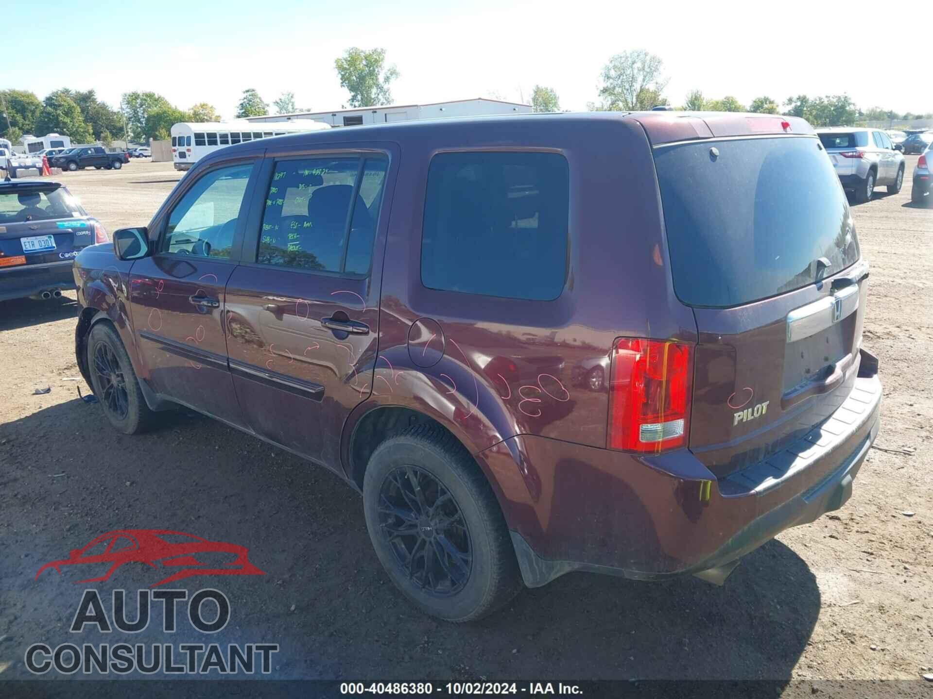 HONDA PILOT 2014 - 5FNYF4H7XEB020971