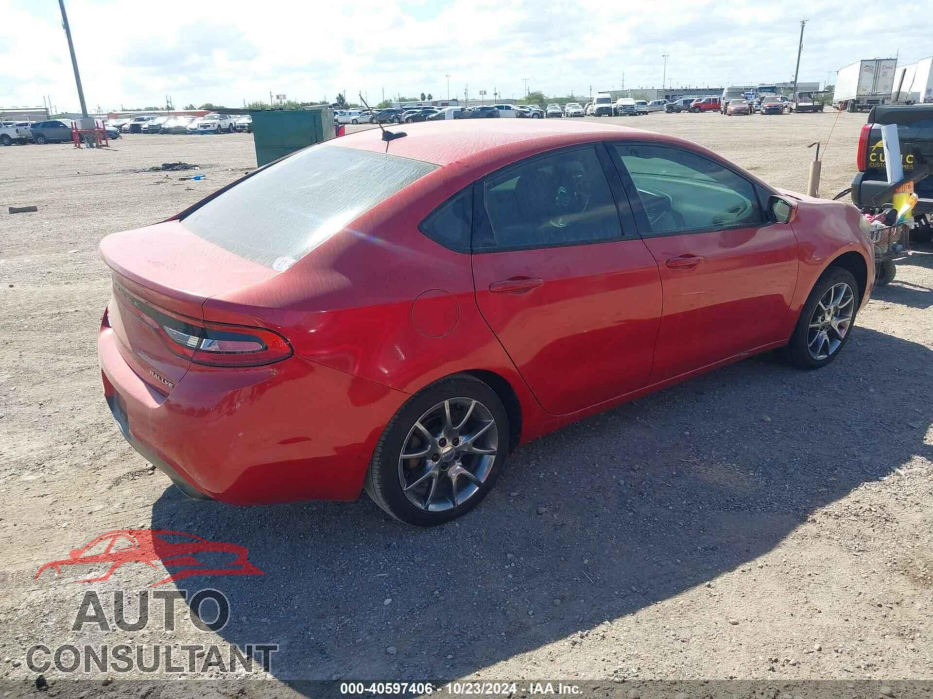 DODGE DART 2013 - 1C3CDFBA8DD347802