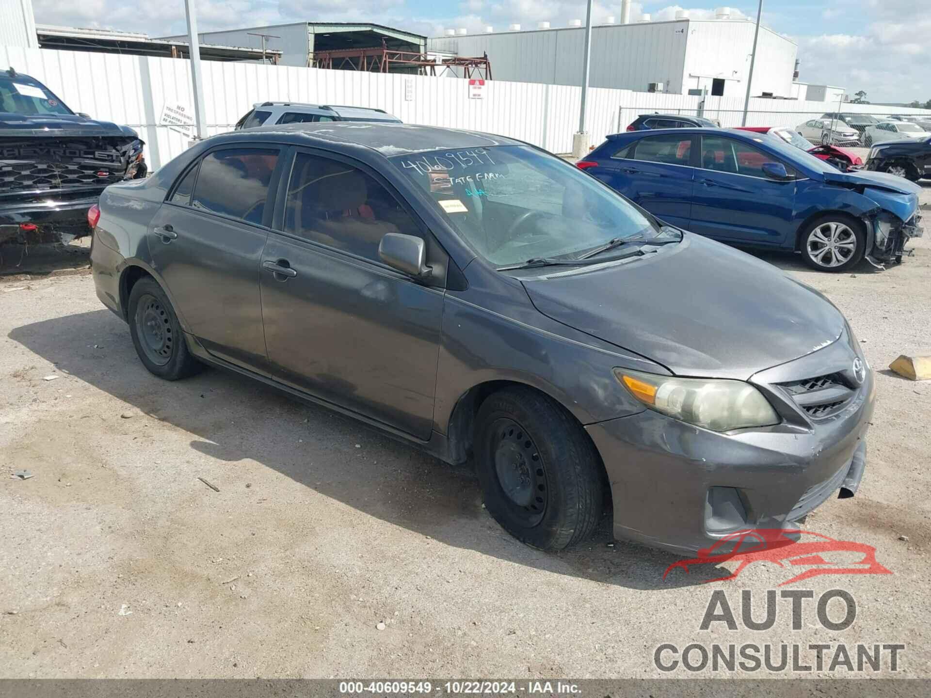 TOYOTA COROLLA 2011 - 2T1BU4EEXBC578639