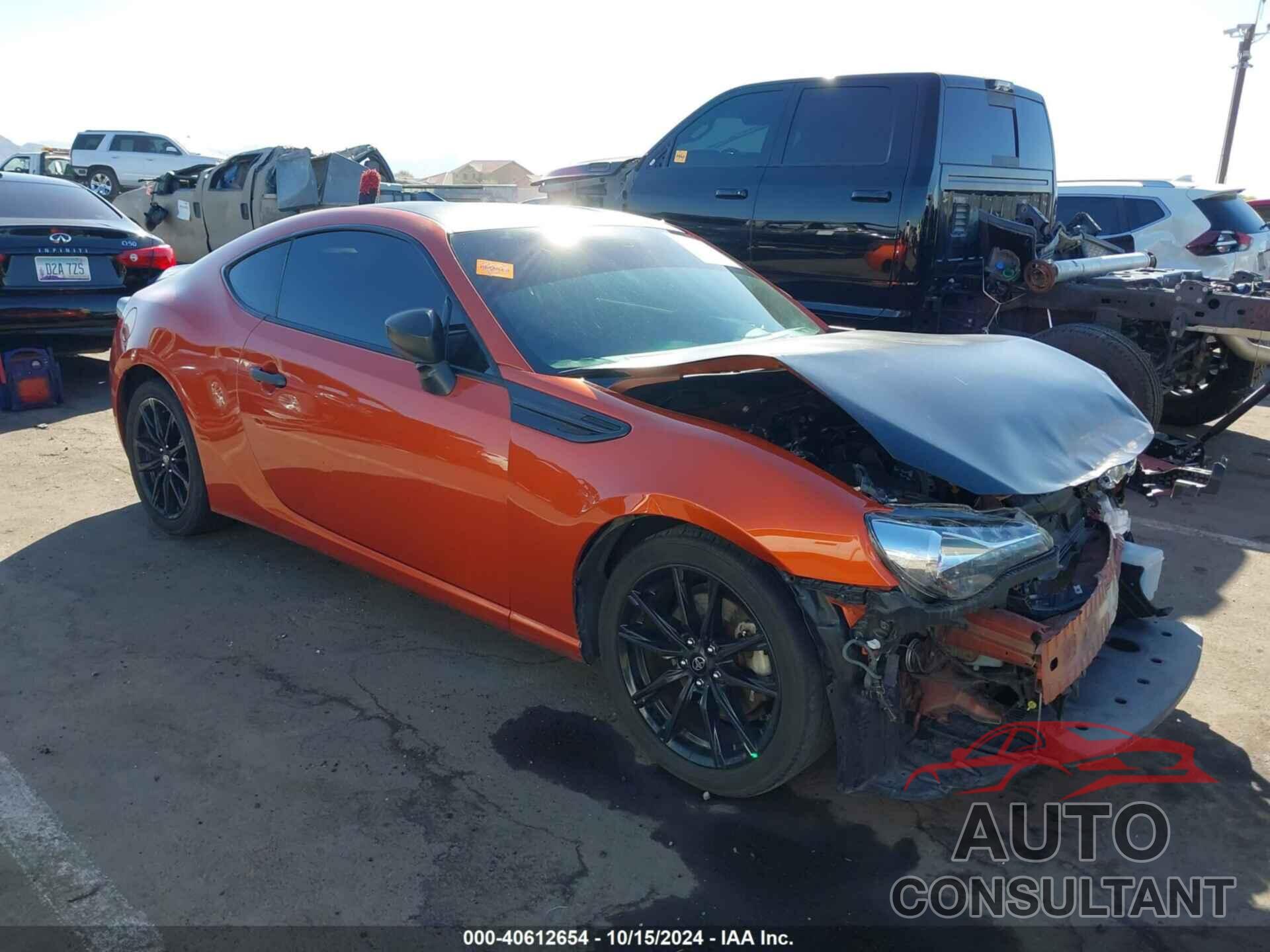TOYOTA 86 2017 - JF1ZNAA12H8702331