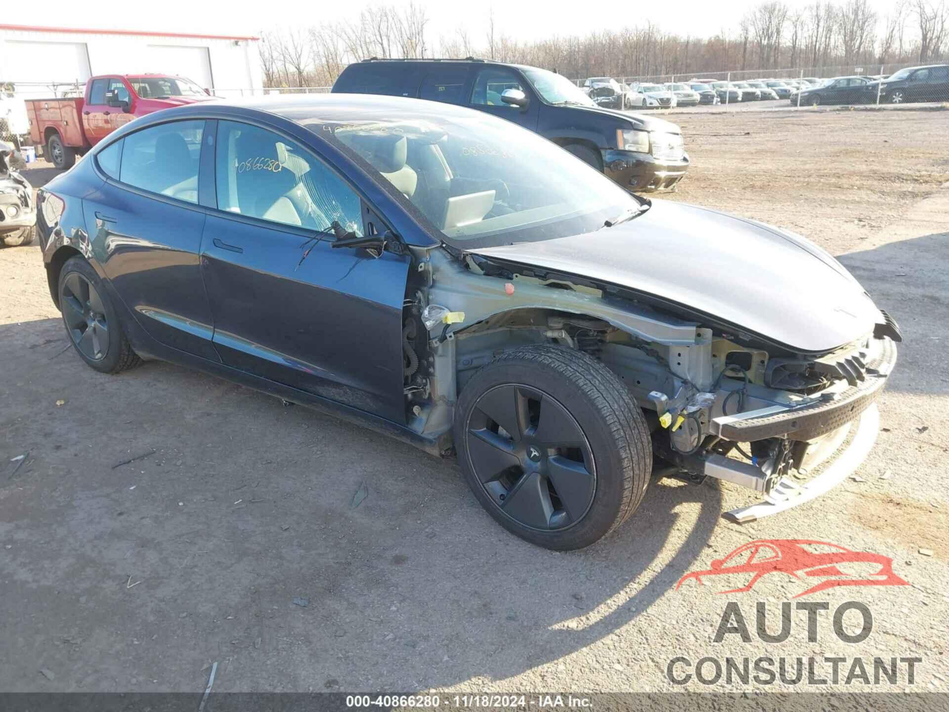 TESLA MODEL 3 2022 - 5YJ3E1EB6NF117069