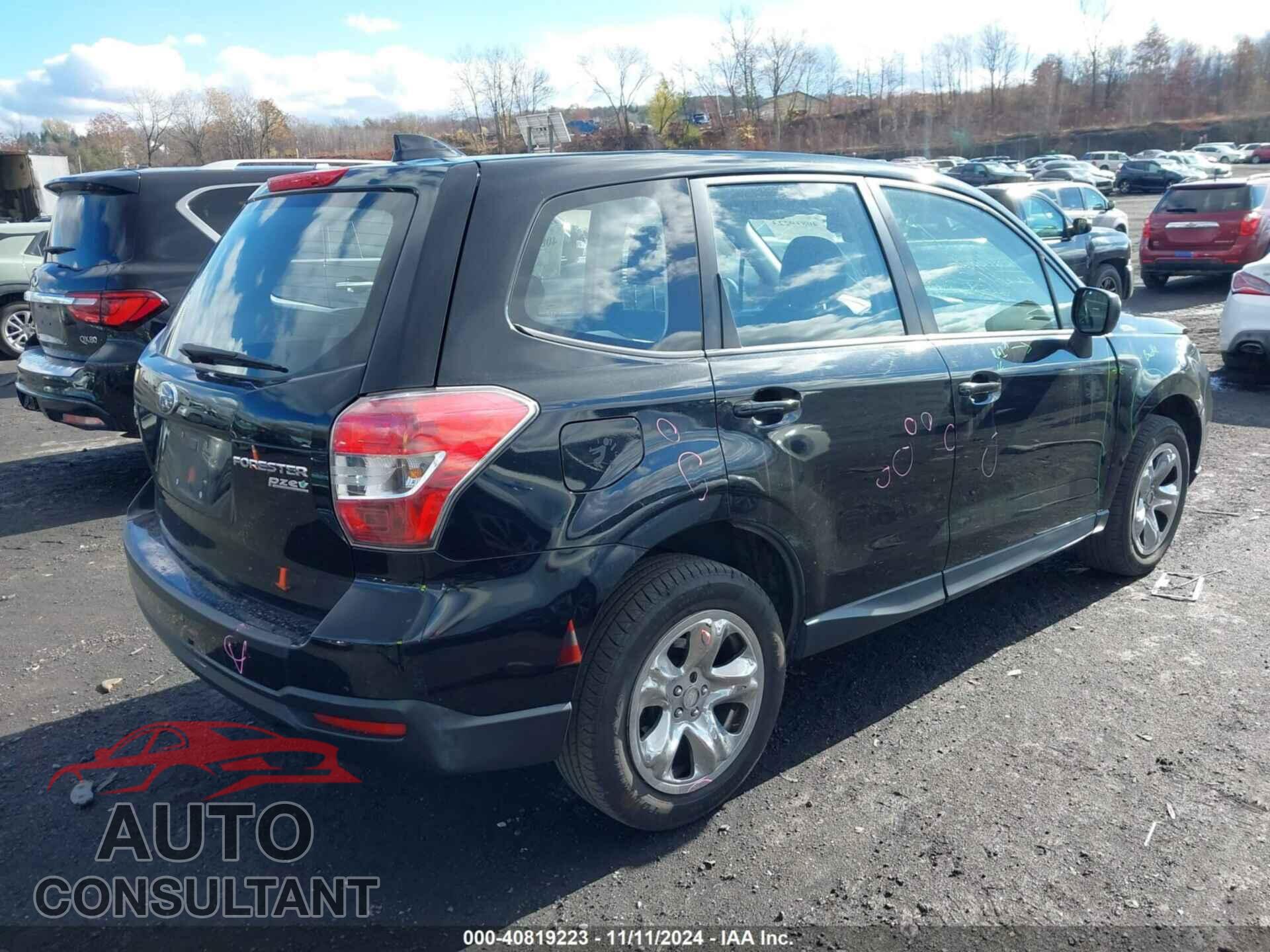 SUBARU FORESTER 2016 - JF2SJAAC5GH446601