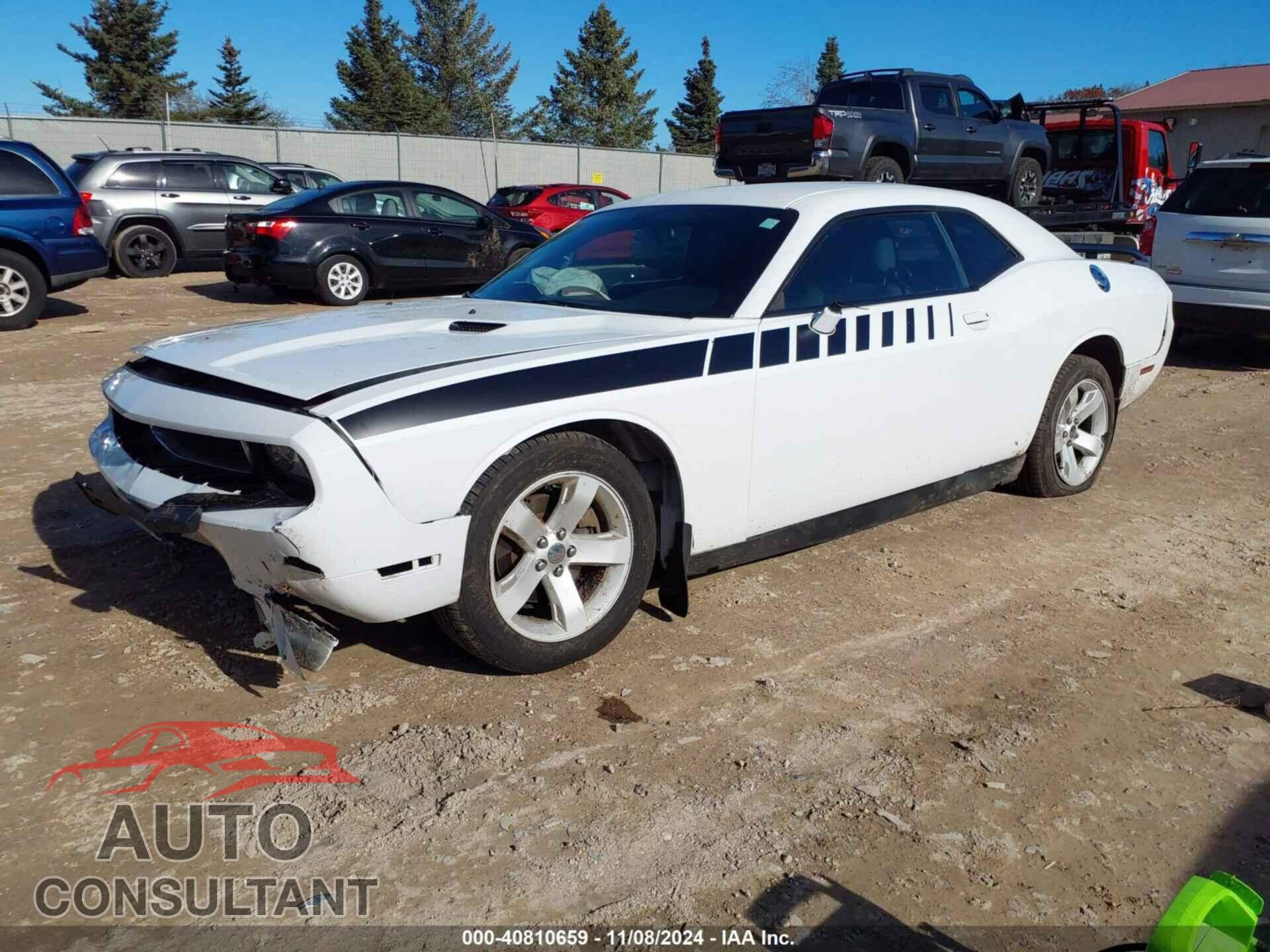 DODGE CHALLENGER 2012 - 2C3CDYAG4CH213923