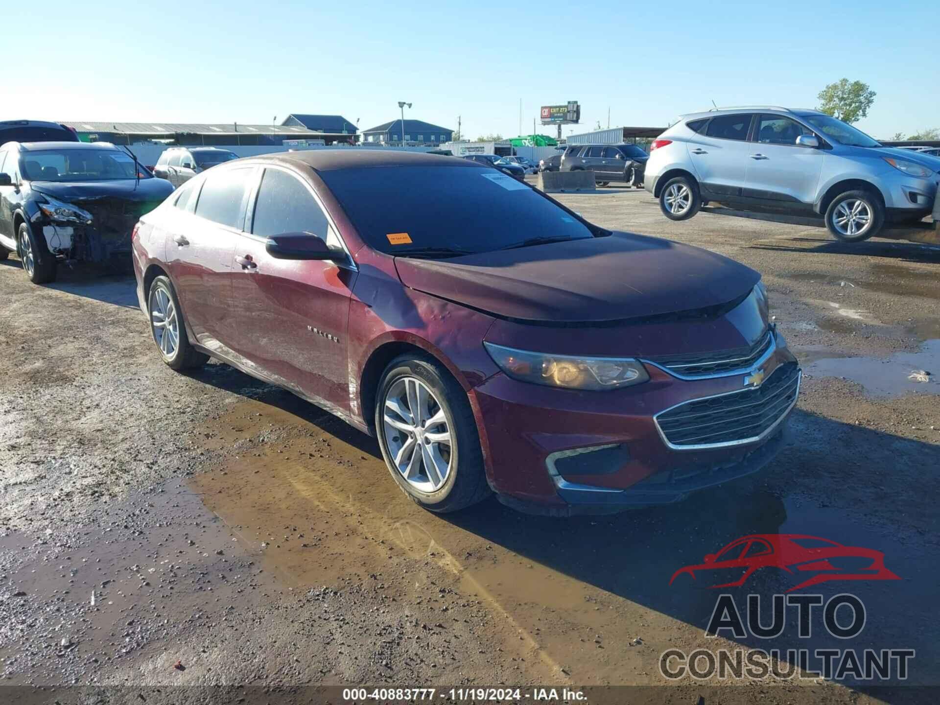 CHEVROLET MALIBU 2016 - 1G1ZE5ST6GF264255