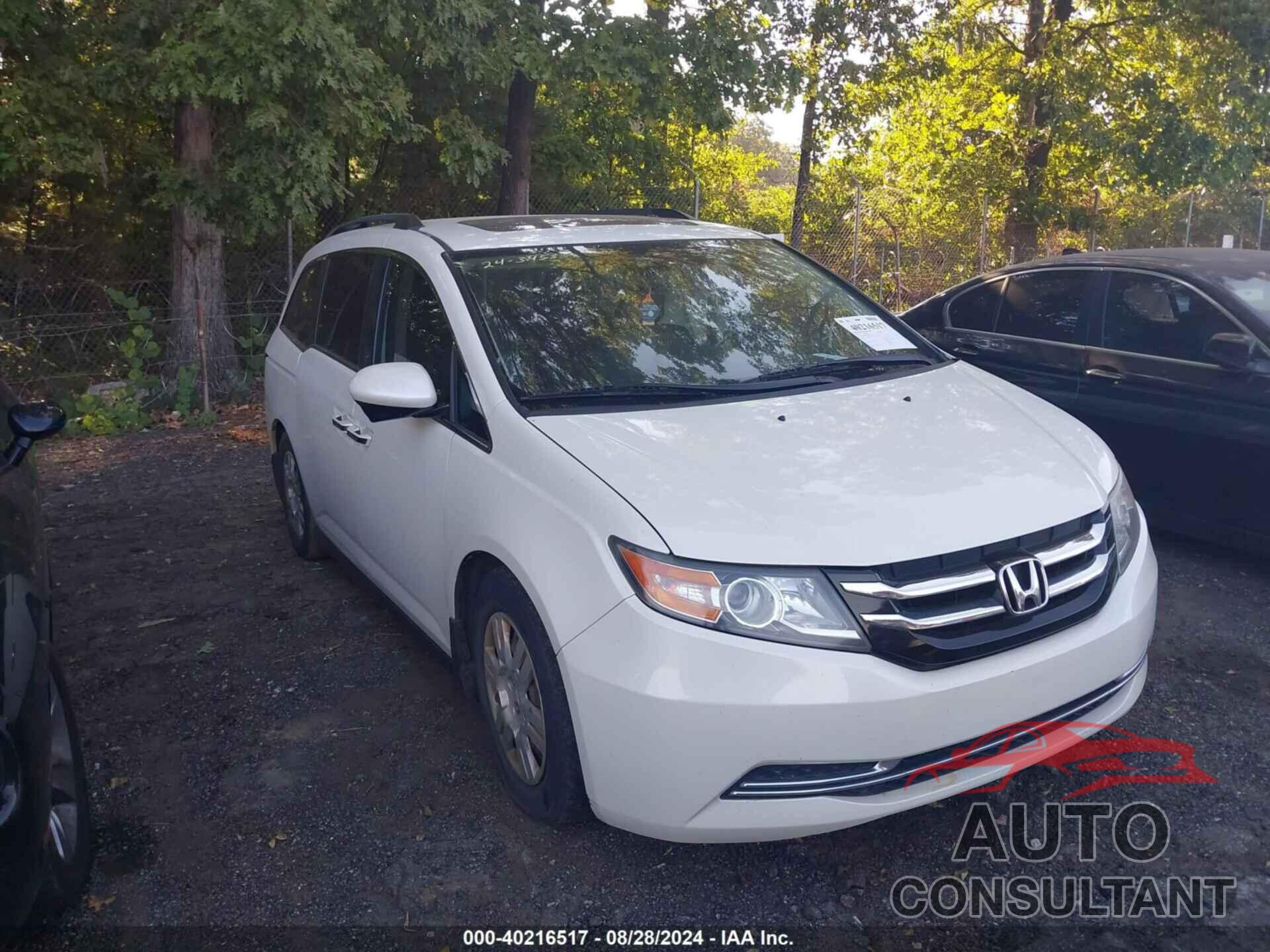 HONDA ODYSSEY 2016 - 5FNRL5H67GB091560