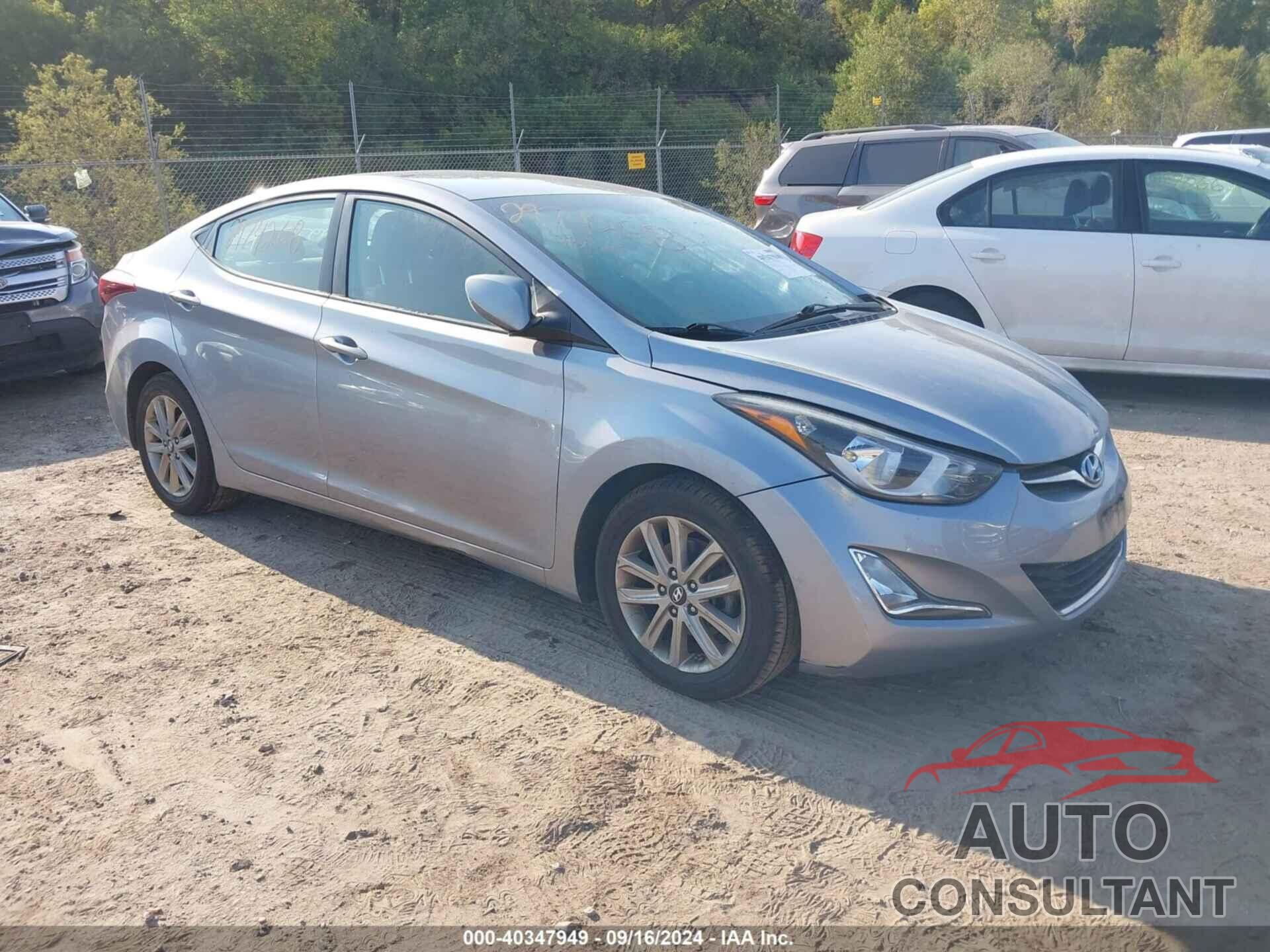 HYUNDAI ELANTRA 2016 - 5NPDH4AE5GH730513