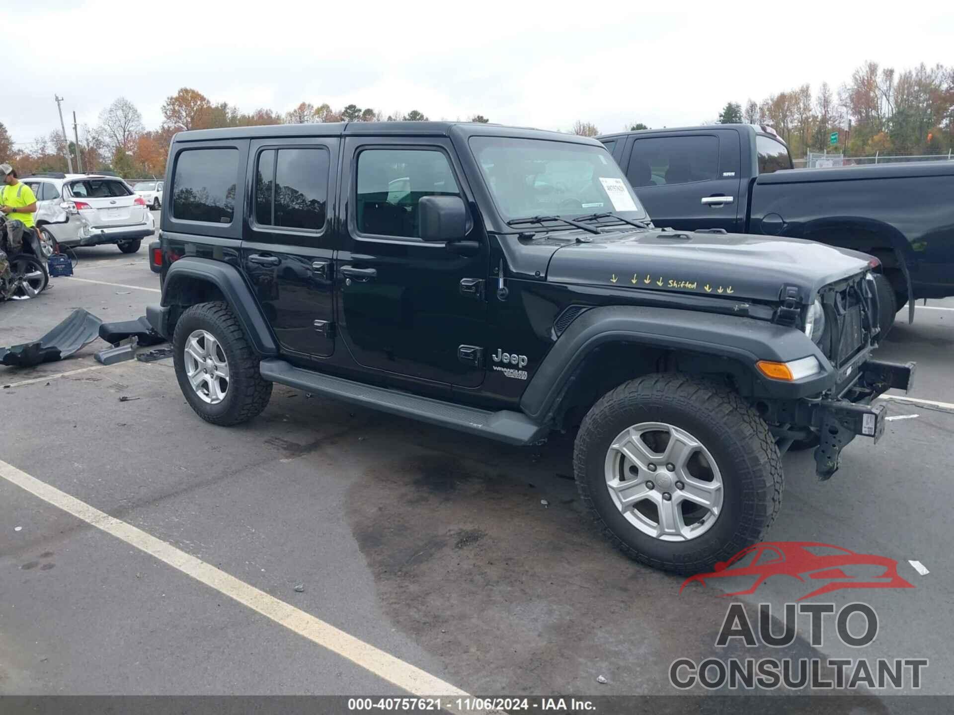 JEEP WRANGLER UNLIMITED 2019 - 1C4HJXDN1KW683132