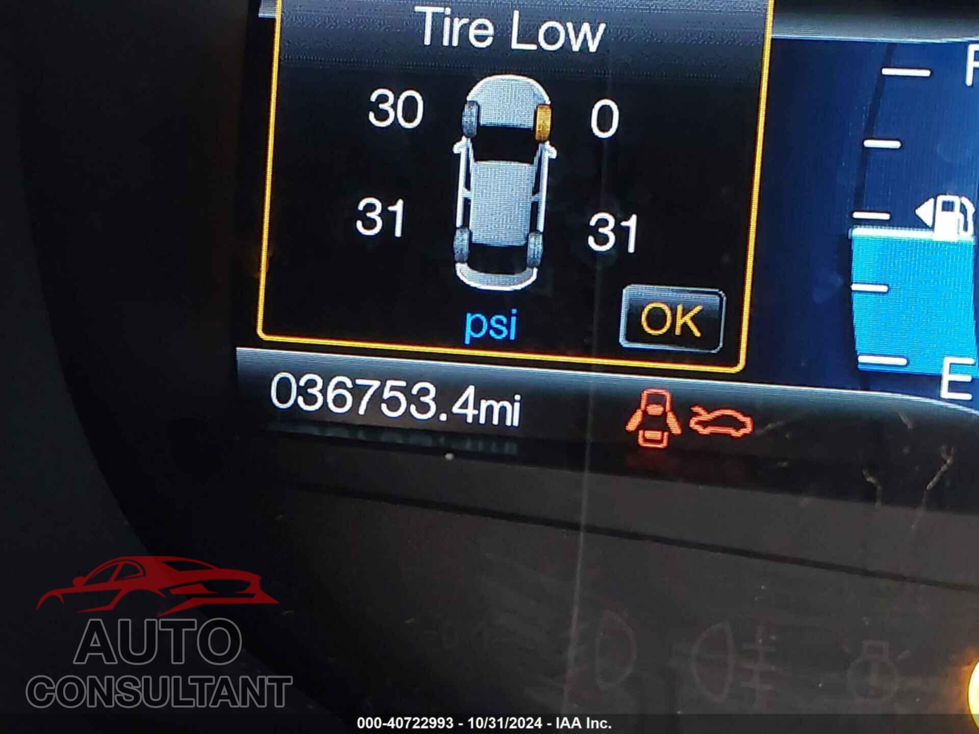 FORD EDGE 2017 - 2FMPK4J93HBB18921