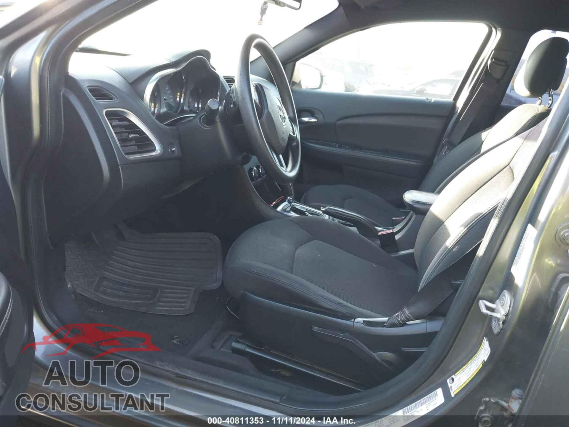 DODGE AVENGER 2013 - 1C3CDZAB0DN540824