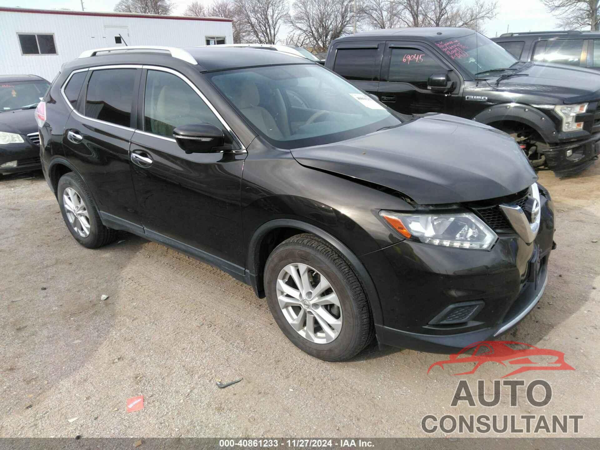 NISSAN ROGUE 2015 - KNMAT2MV5FP505867