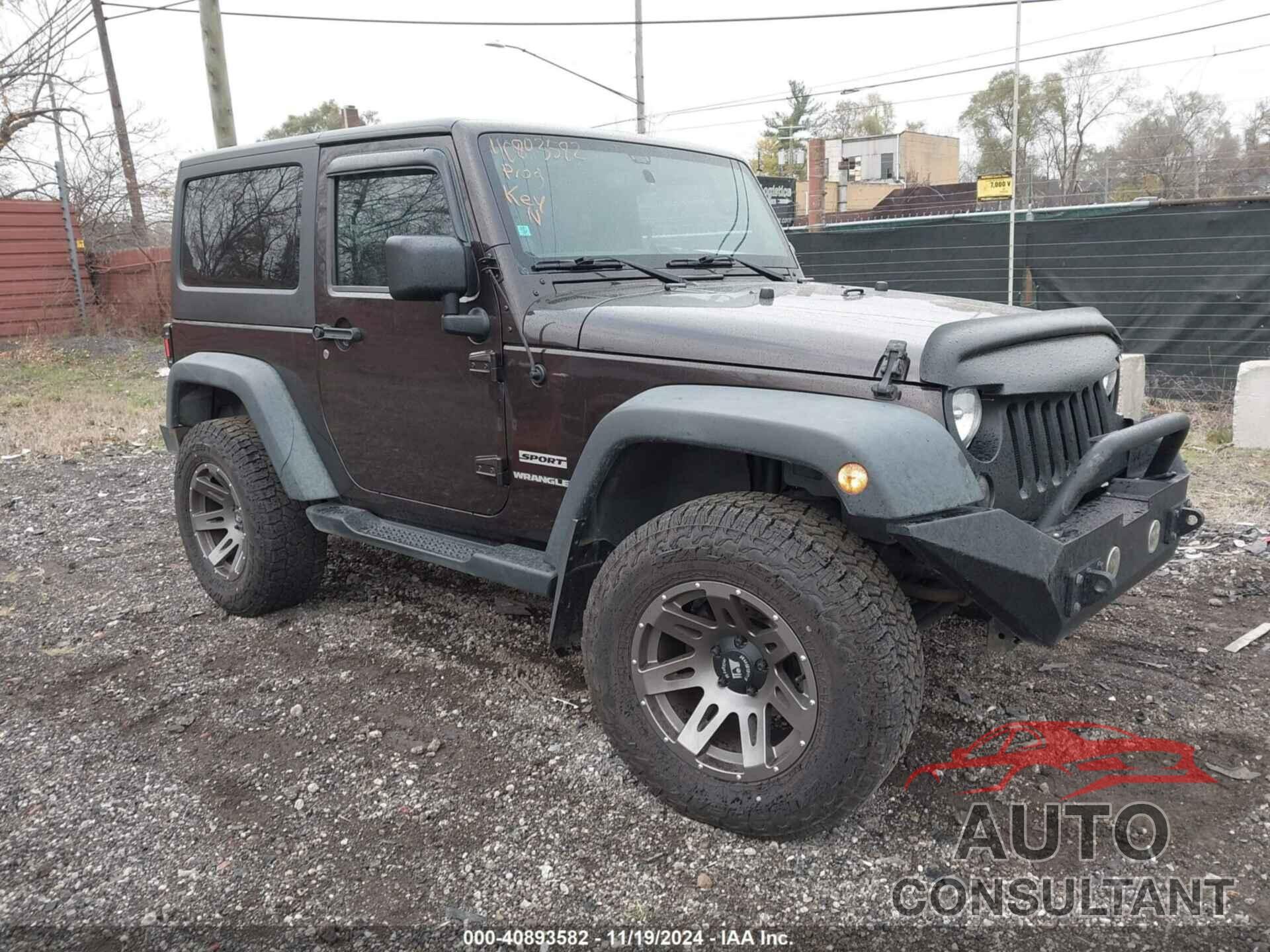 JEEP WRANGLER 2013 - 1C4AJWAG5DL679350