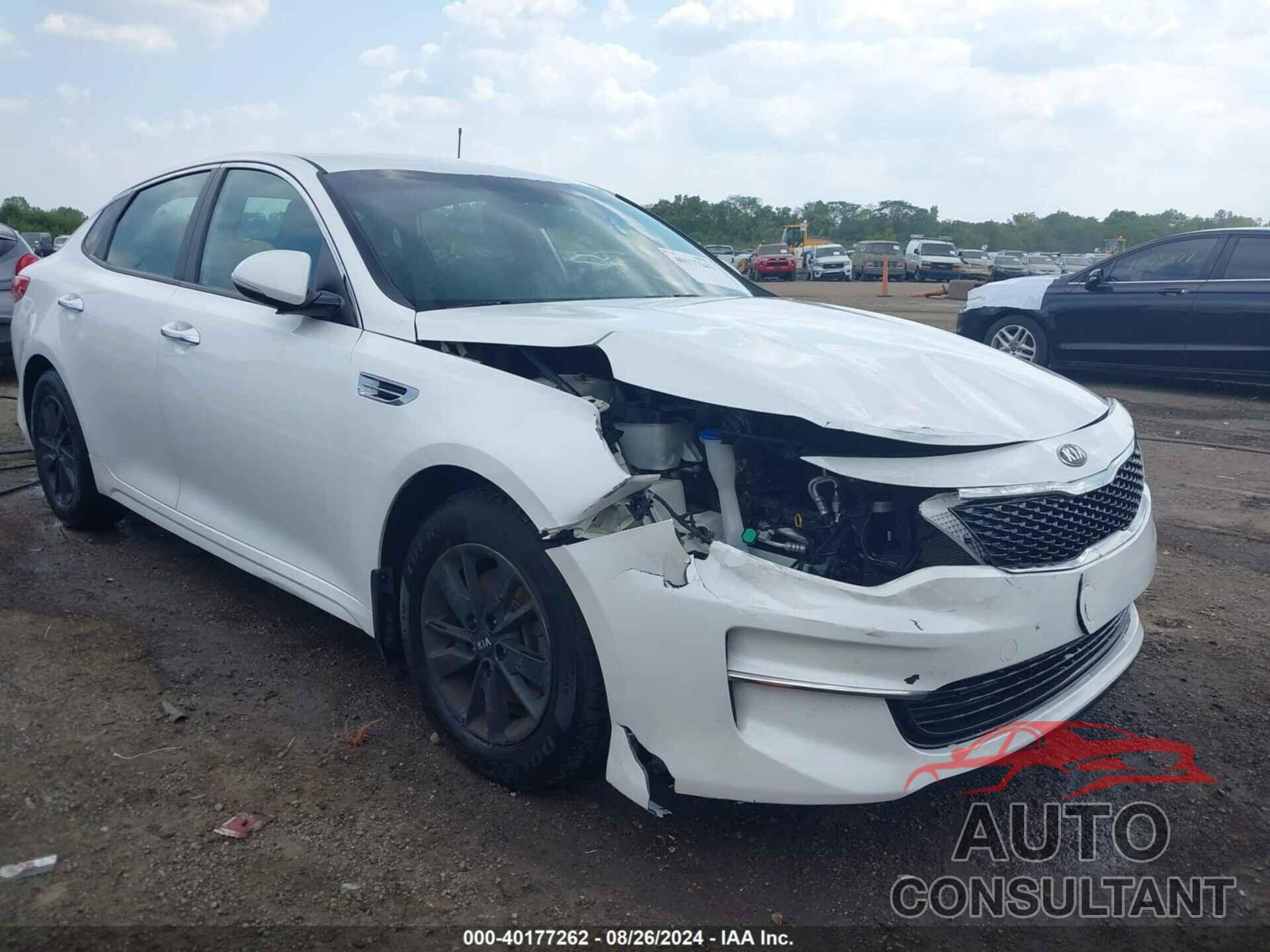 KIA OPTIMA 2016 - KNAGT4L33G5098325