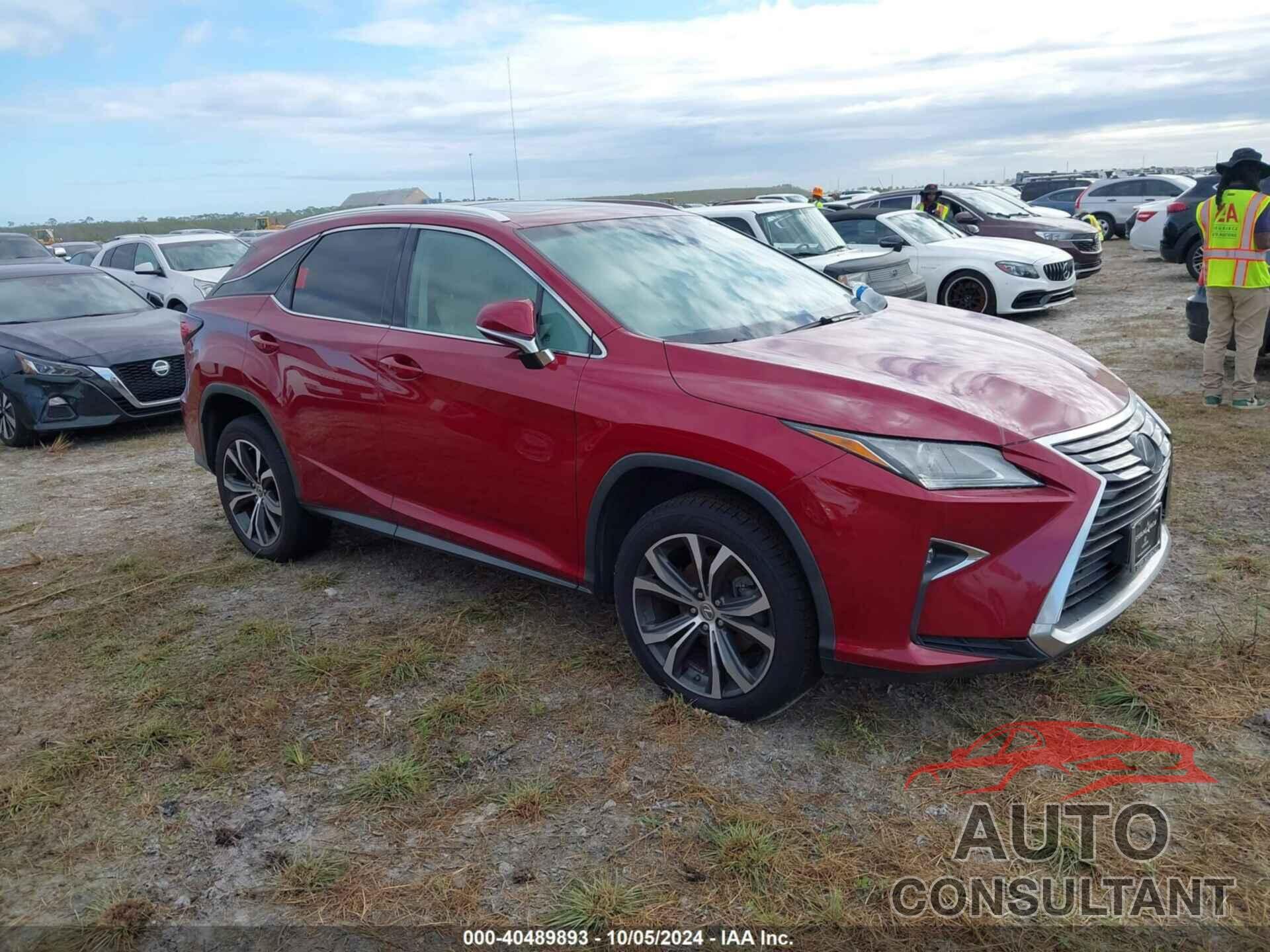 LEXUS RX 2017 - 2T2ZZMCA8HC055754