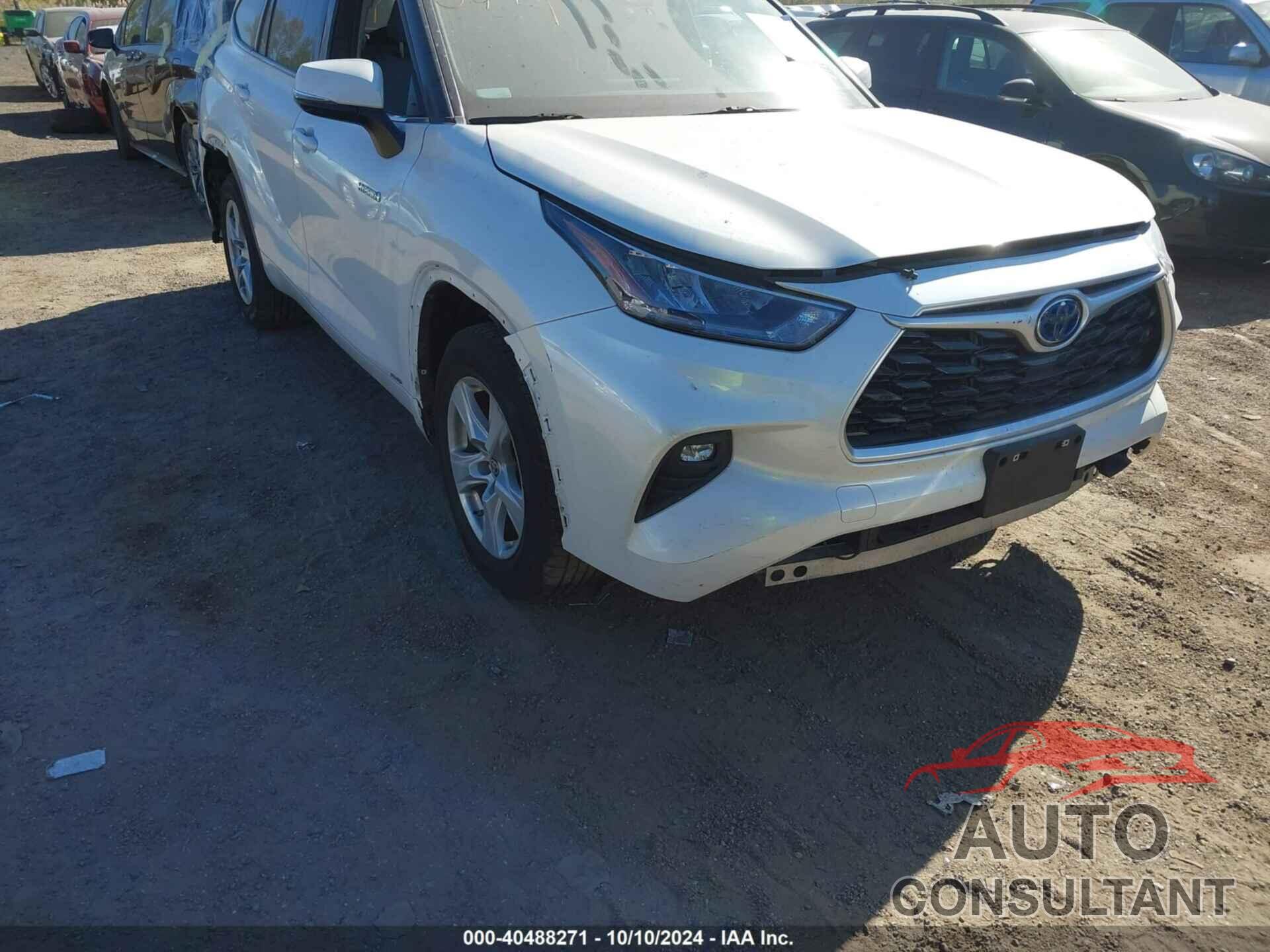 TOYOTA HIGHLANDER 2020 - 5TDBBRCH3LS005137