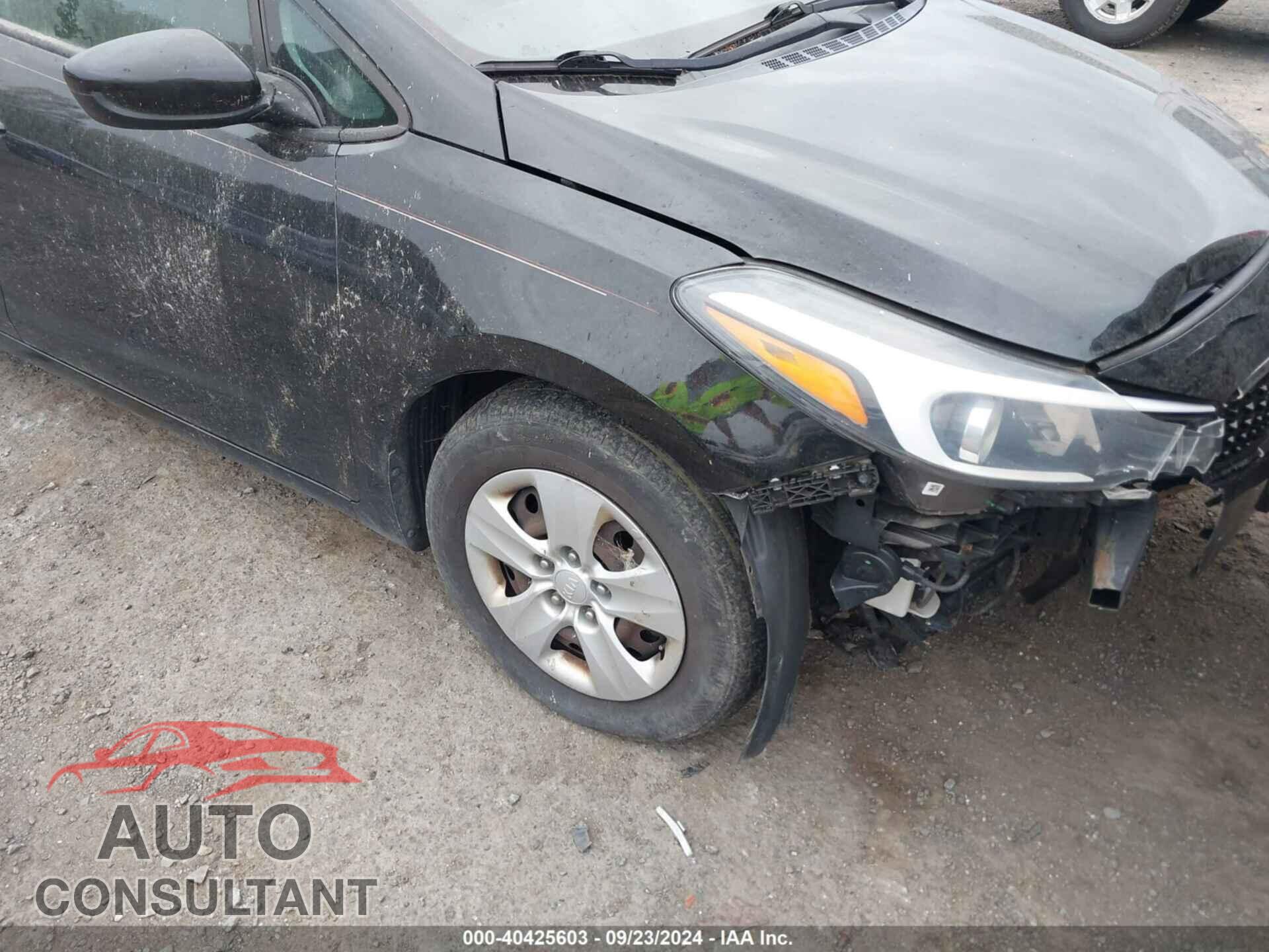 KIA FORTE 2017 - 3KPFL4A74HE038368